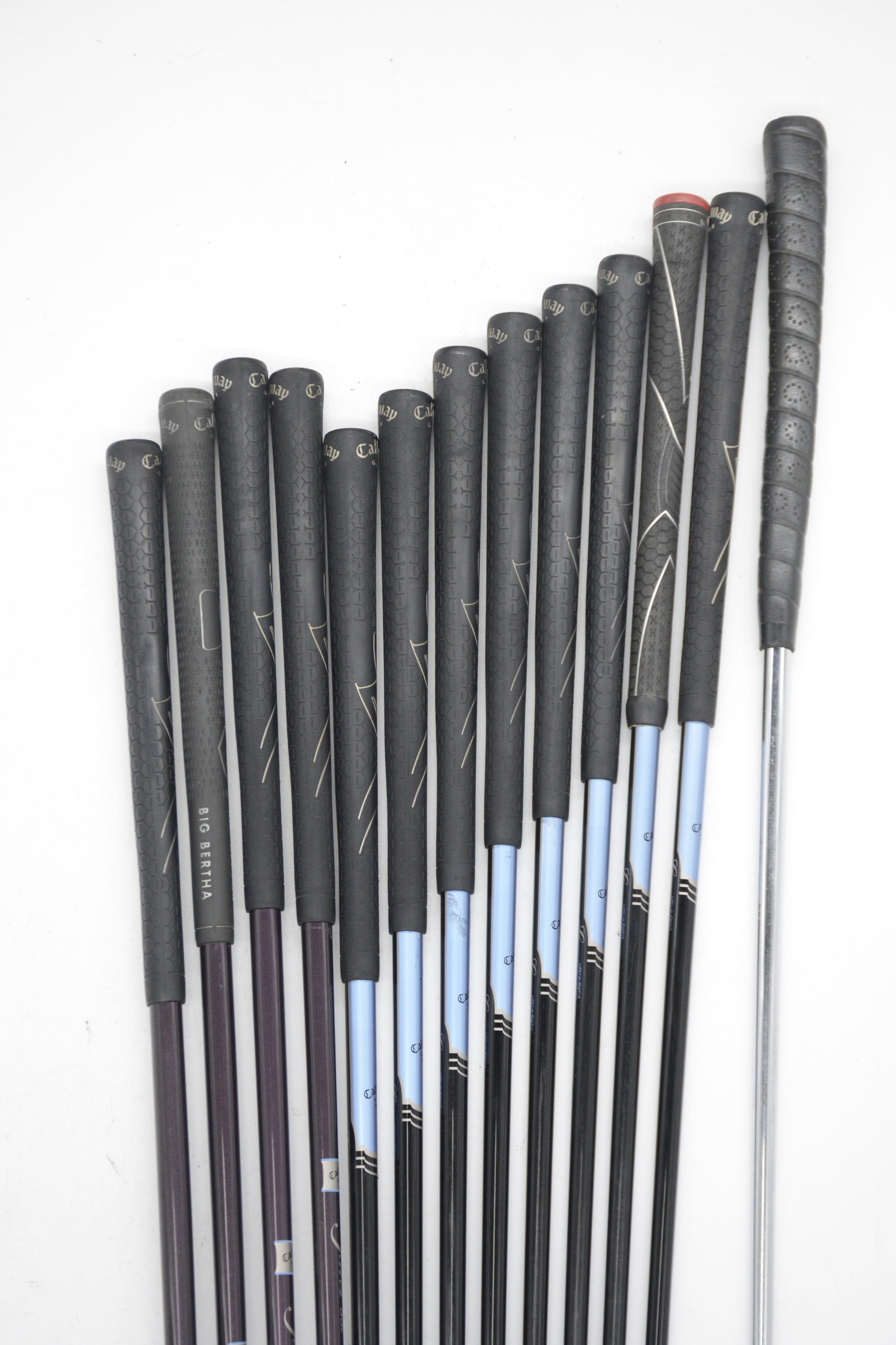 Women's Callaway X-18 Gem's Mixed Full Set W Flex -0.5"