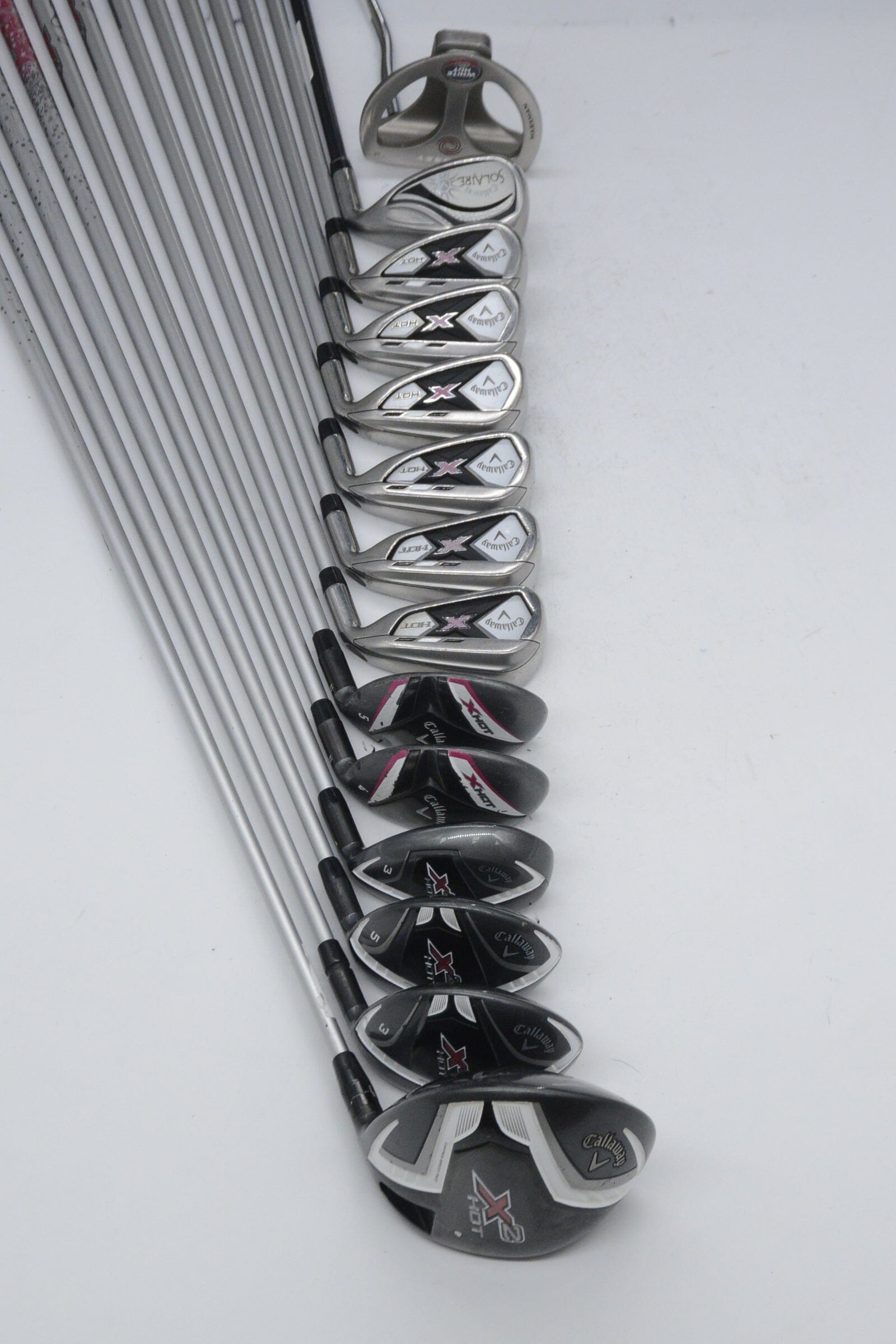 Women's Callaway X Hot Mixed Full Set W Flex -0.5" Golf Clubs GolfRoots 