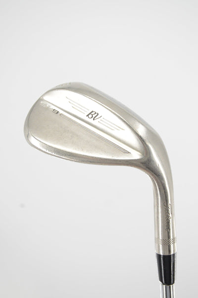 Titleist Vokey SM9 Brushed Steel 58 Degree Wedge S Flex 35