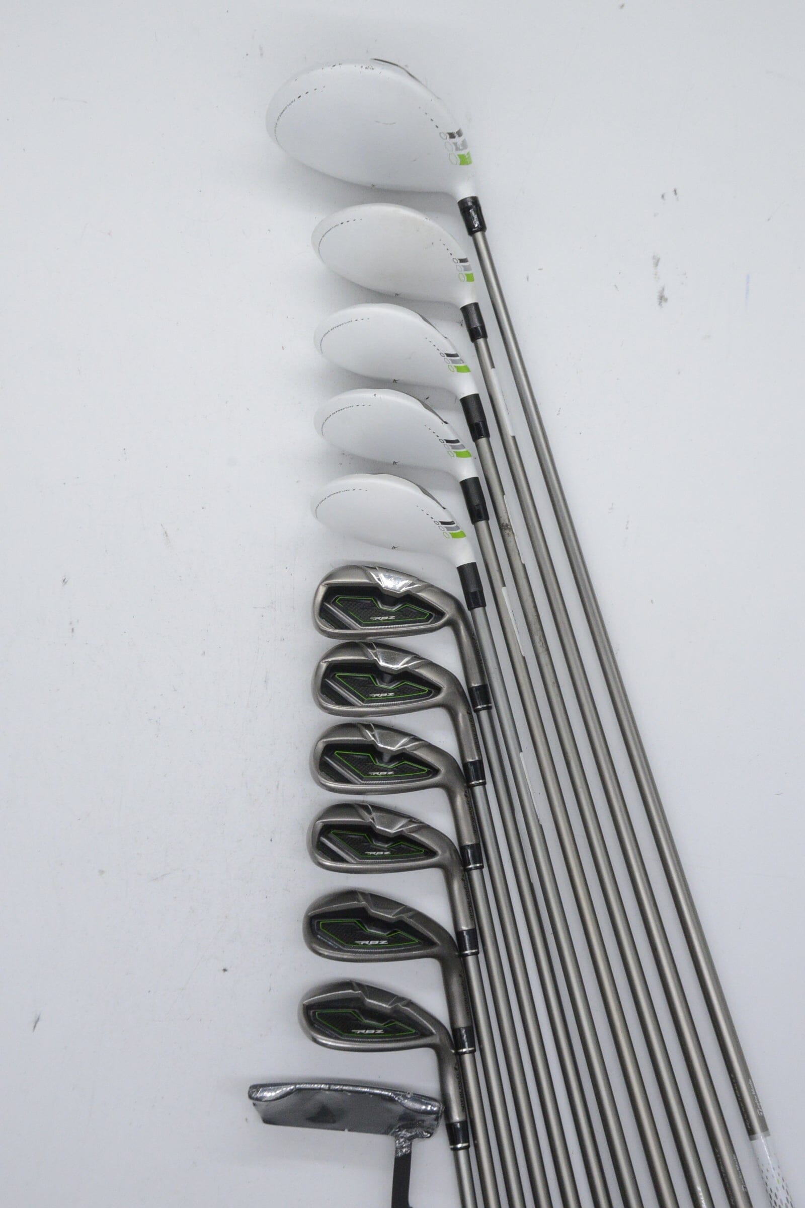 Women's TaylorMade Rocketballz Mixed Full Set W Flex -0.25"