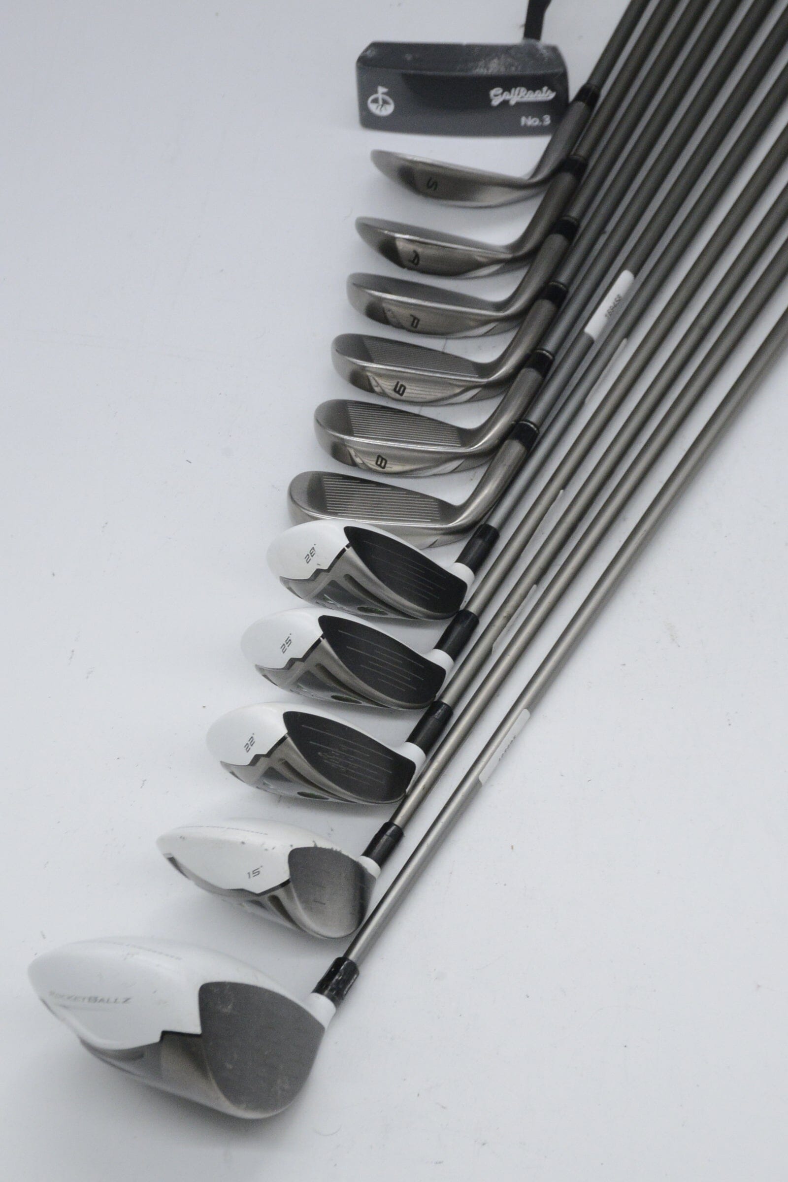 Women's TaylorMade Rocketballz Mixed Full Set W Flex -0.25"