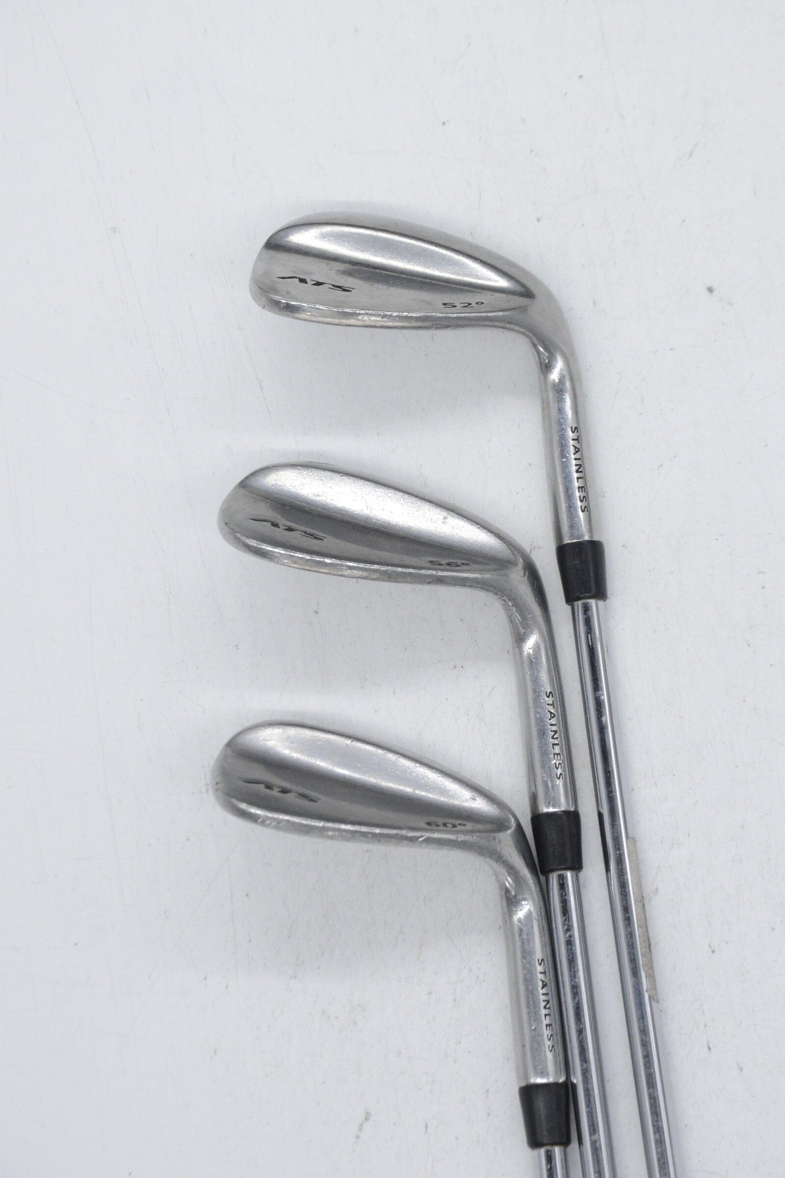 ATS Stainless 52, 56, 60 Degree Wedge Set Wedge Flex