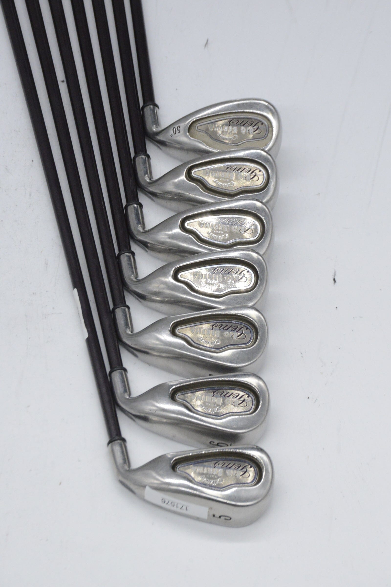 Women's Callaway Big Bertha Gems 5-AW Iron Set W Flex -0.5"
