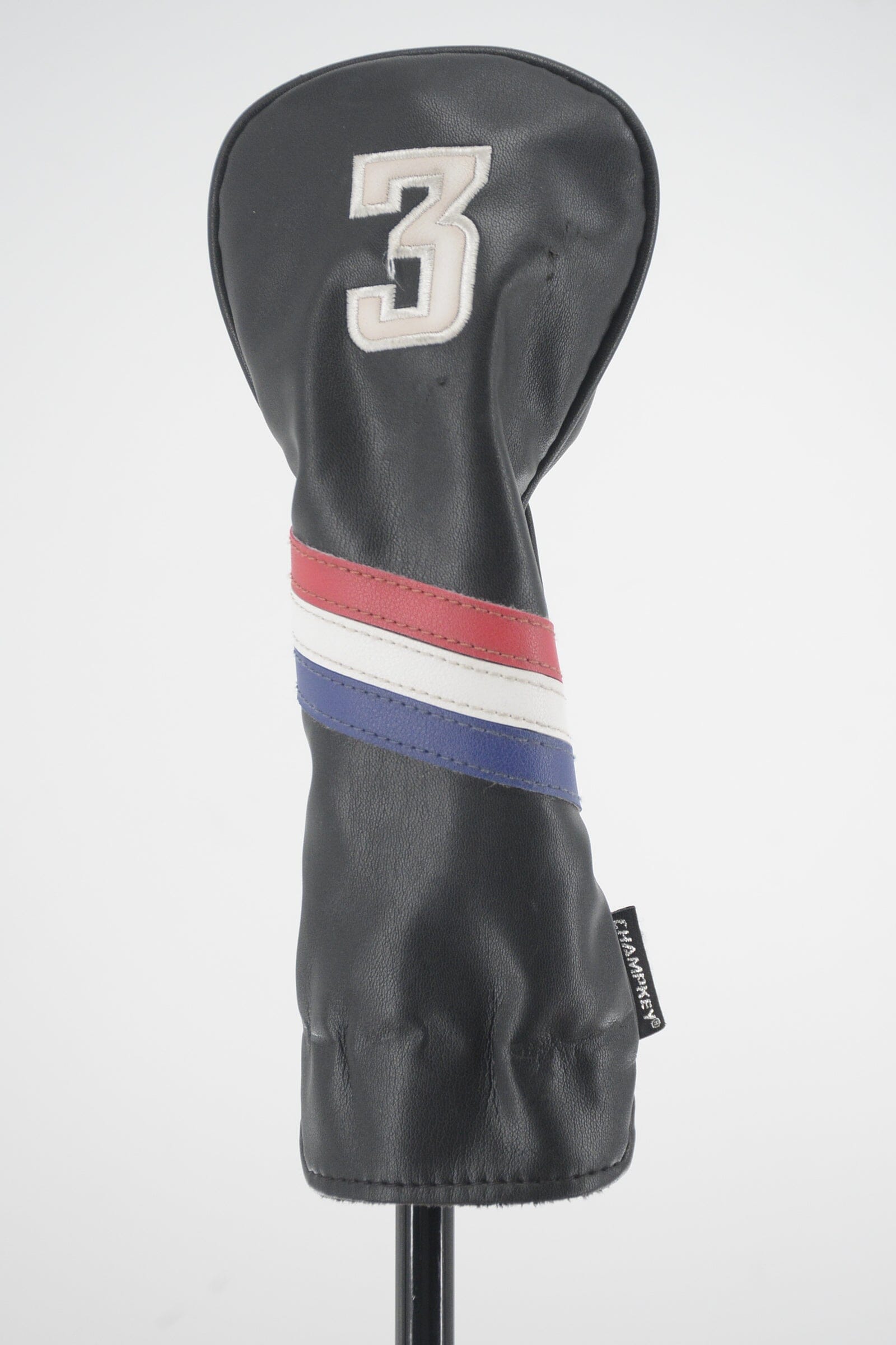 Misc Red, White, Blue Striped Wood Headcover Golf Clubs GolfRoots 