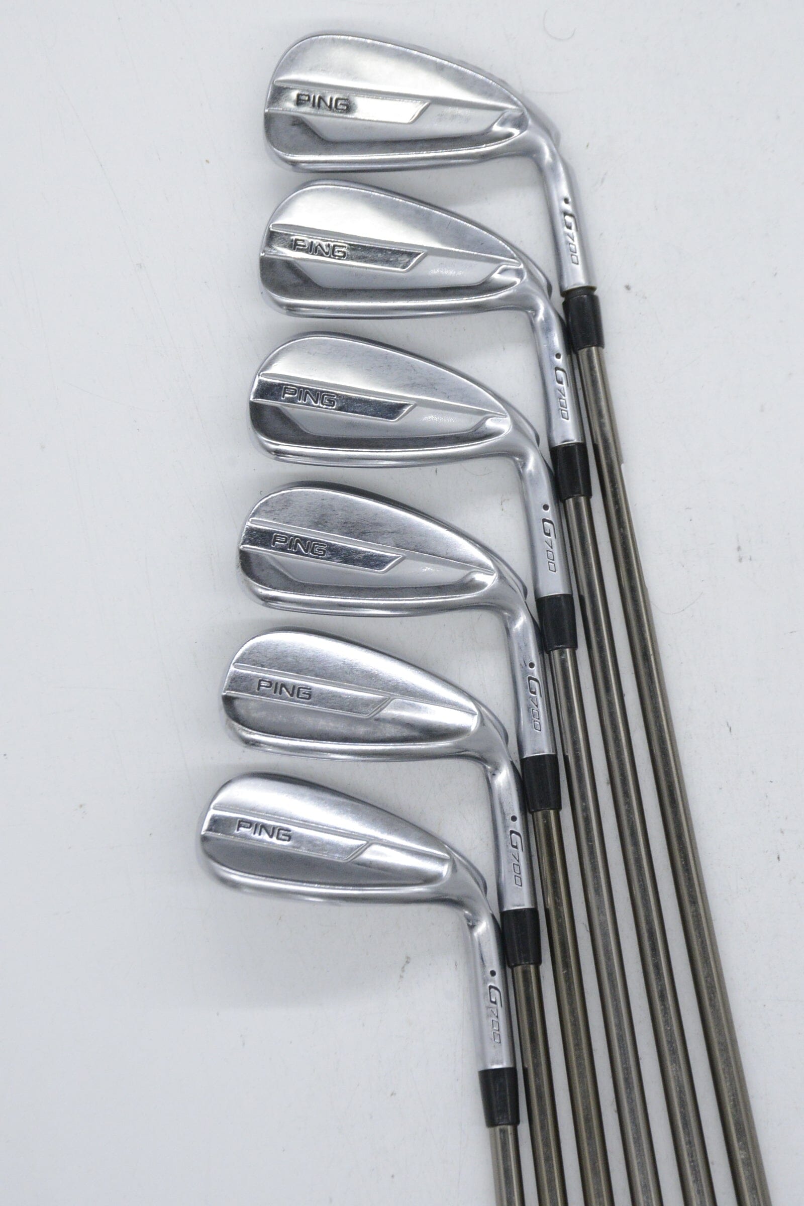Ping G700 6-UW Iron Set R Flex -0.5" Golf Clubs GolfRoots 