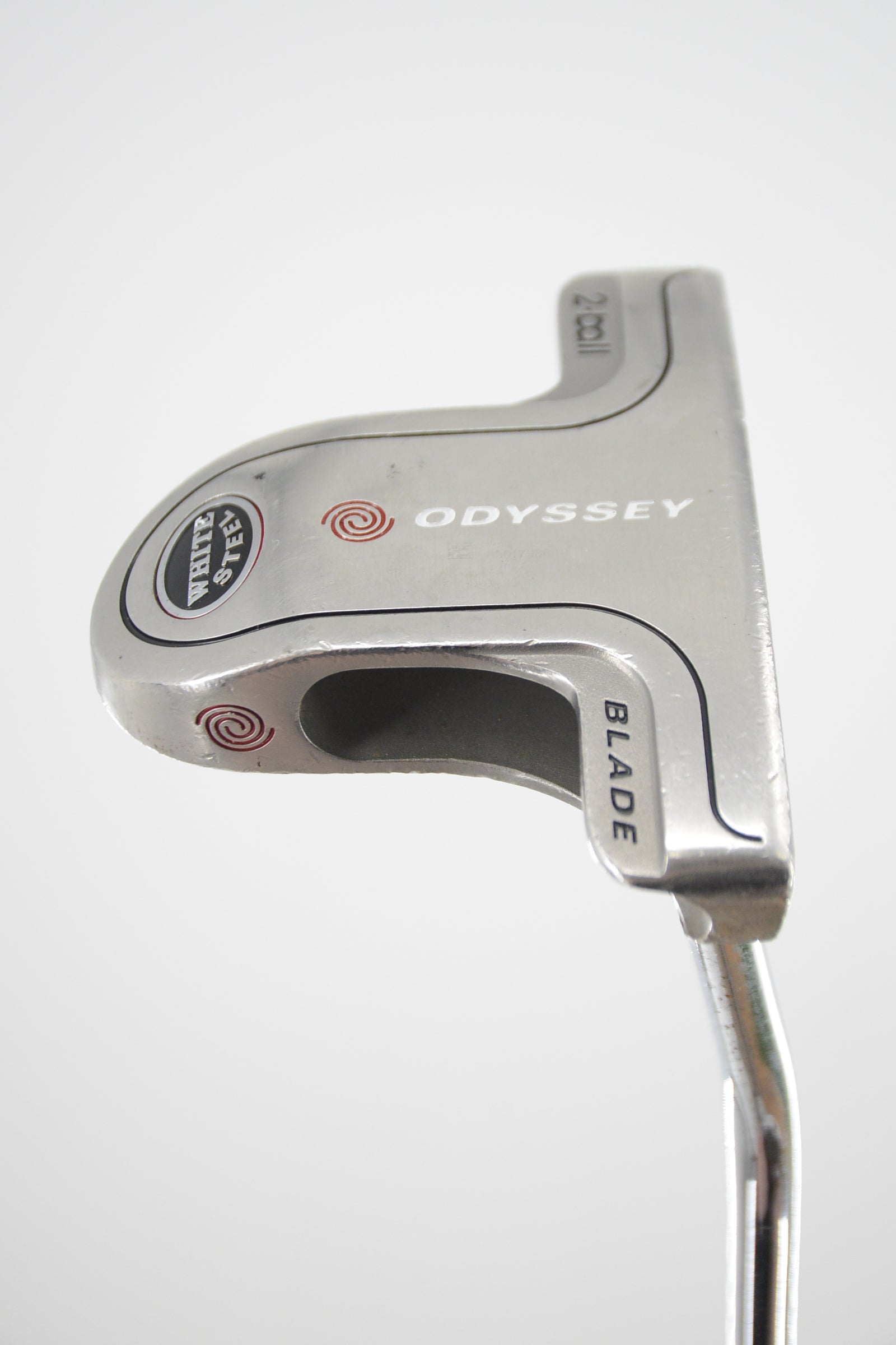 Odyssey White Steel 2-Ball Blade Putter 35"