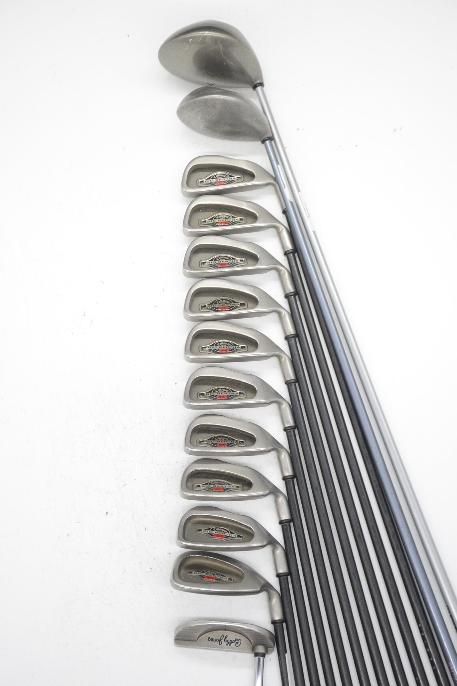 Callaway Big Bertha 1996 Mixed Full Set S Flex -0.5"