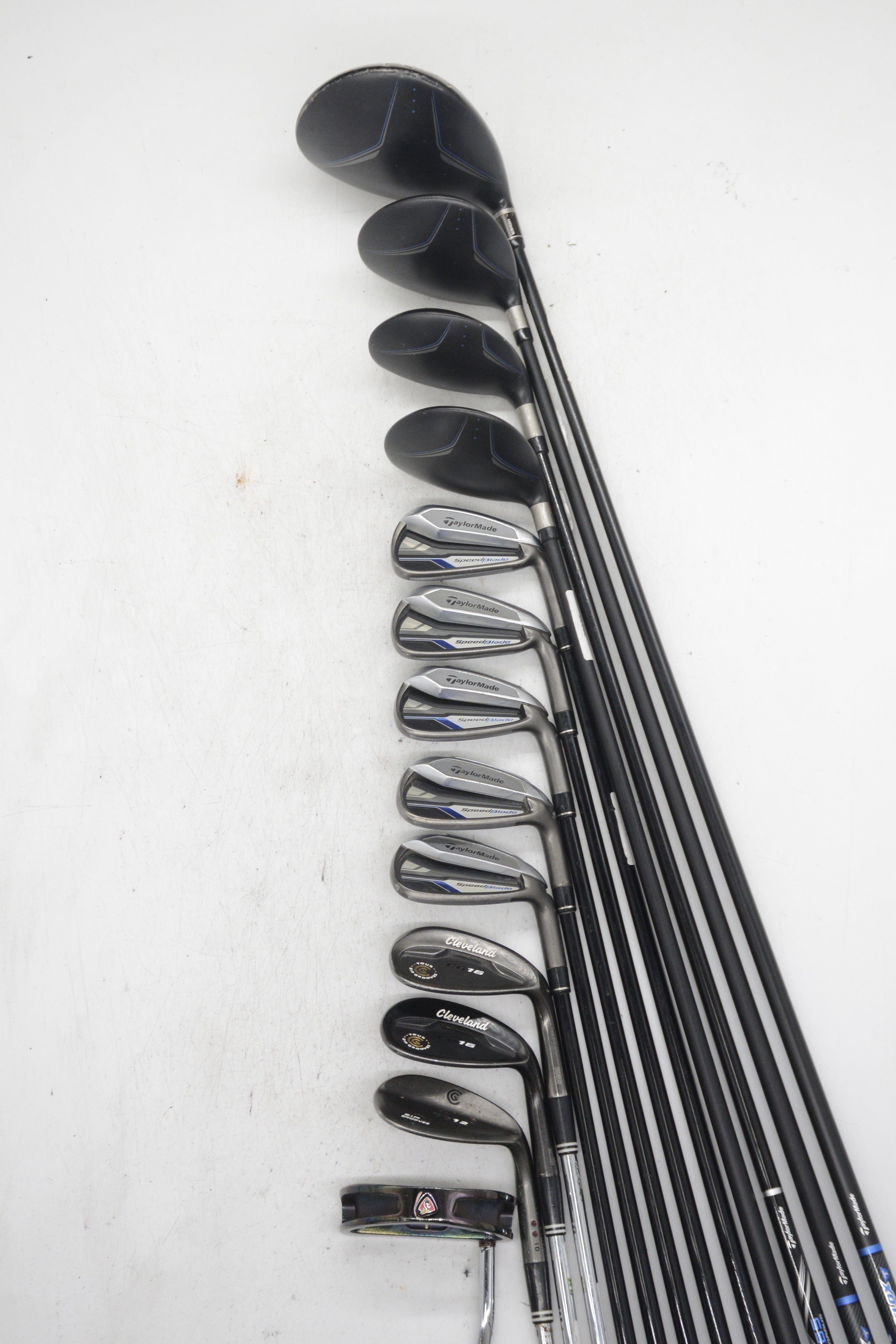 TaylorMade Speedblade Mixed Full Set R Flex -0.25" Golf Clubs GolfRoots 