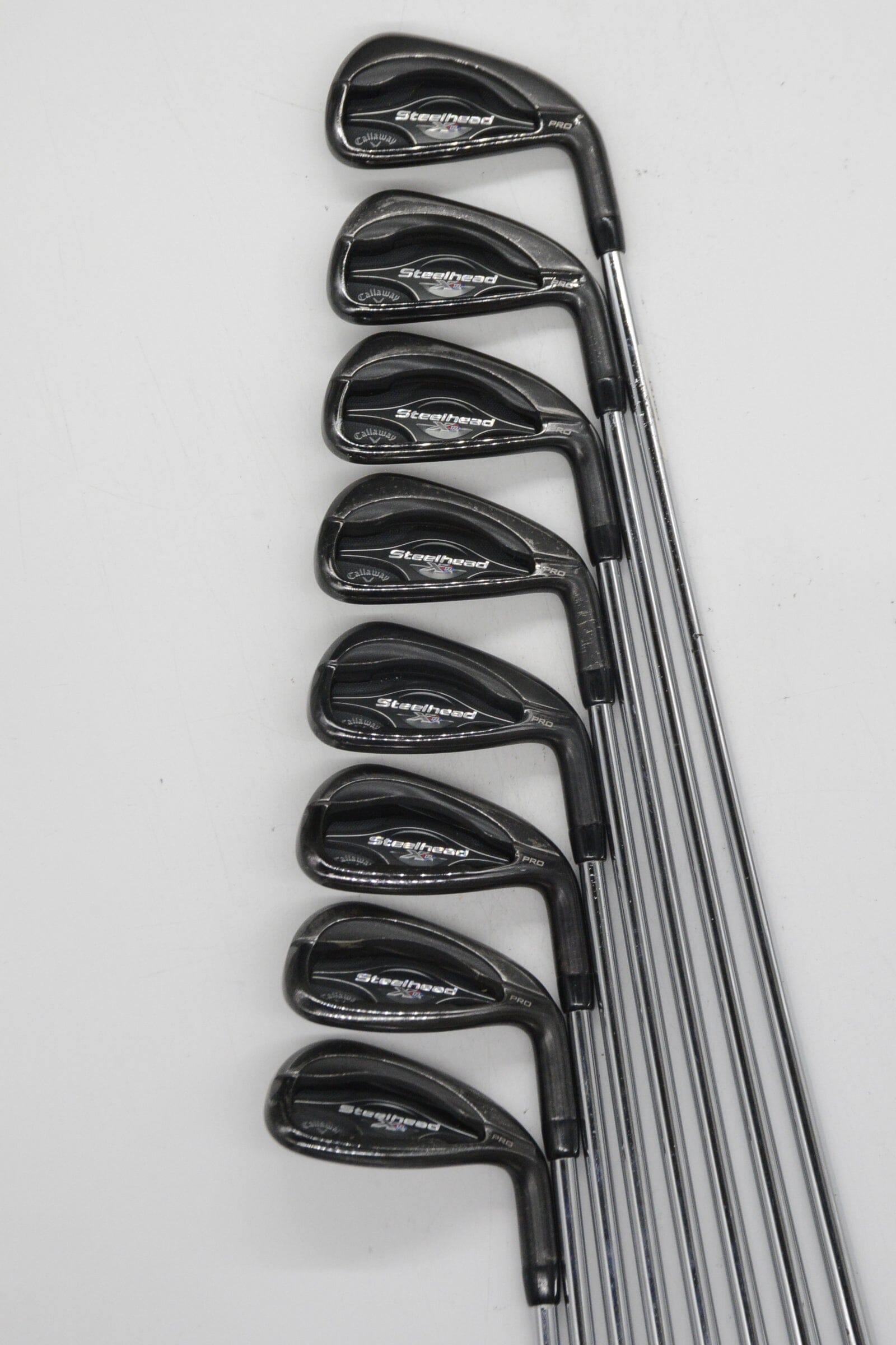 Callaway Steelhead XR Pro 4-AW Iron Set S Flex Std Length Golf Clubs GolfRoots 