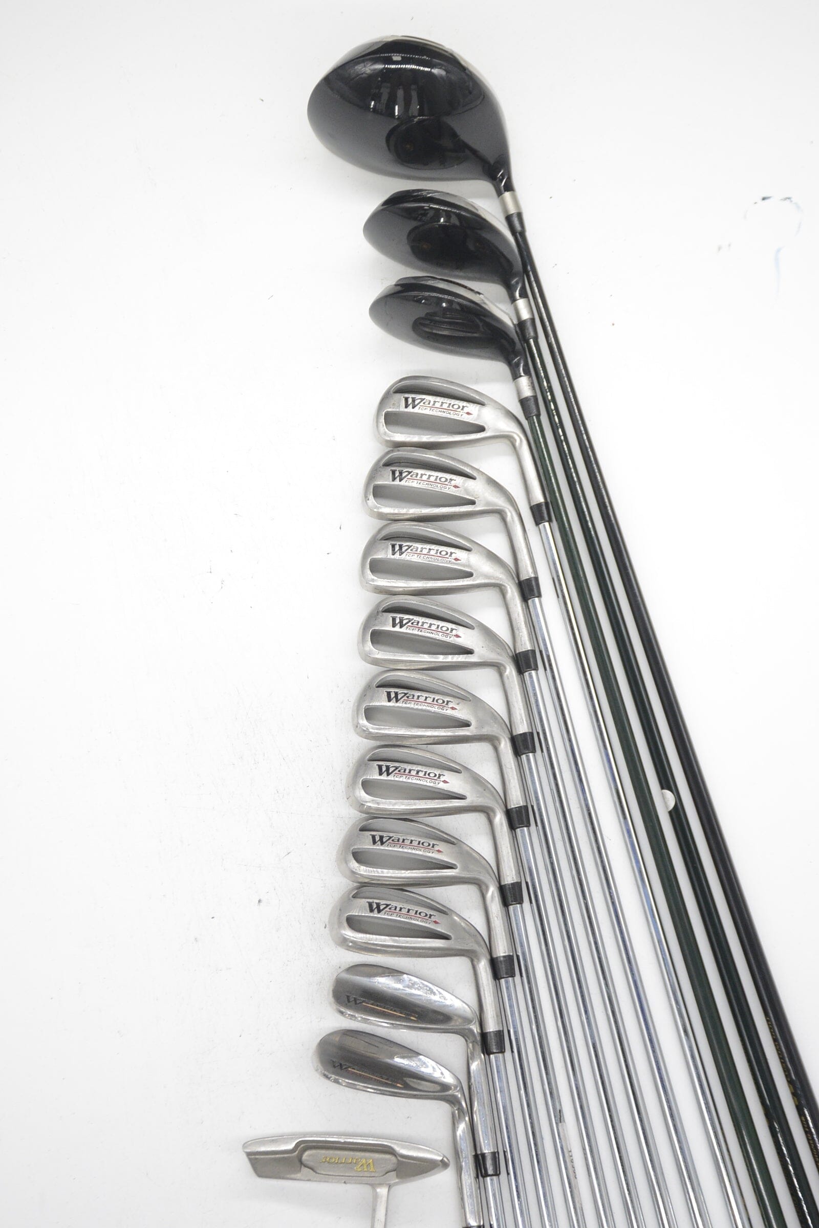 Warrior Custom Golf Mixed Full Set R Flex -0.25" Golf Clubs GolfRoots 
