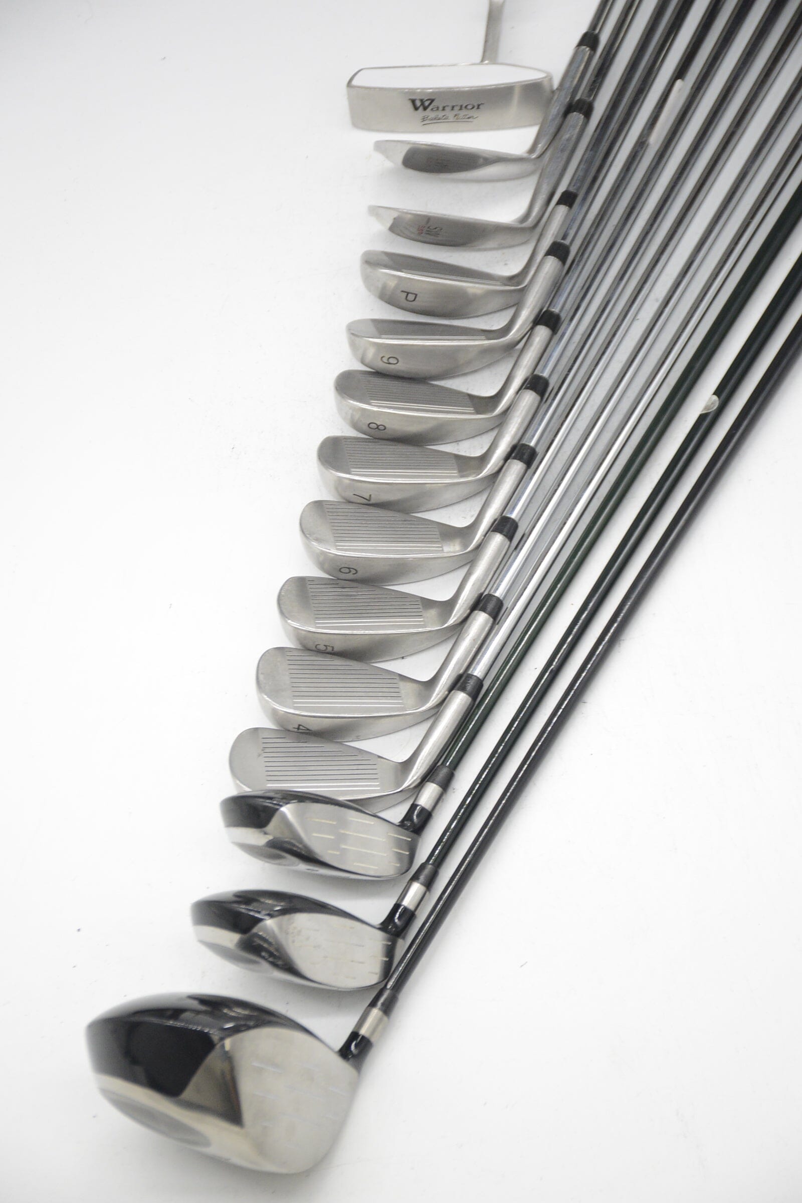 Warrior Custom Golf Mixed Full Set R Flex -0.25" Golf Clubs GolfRoots 