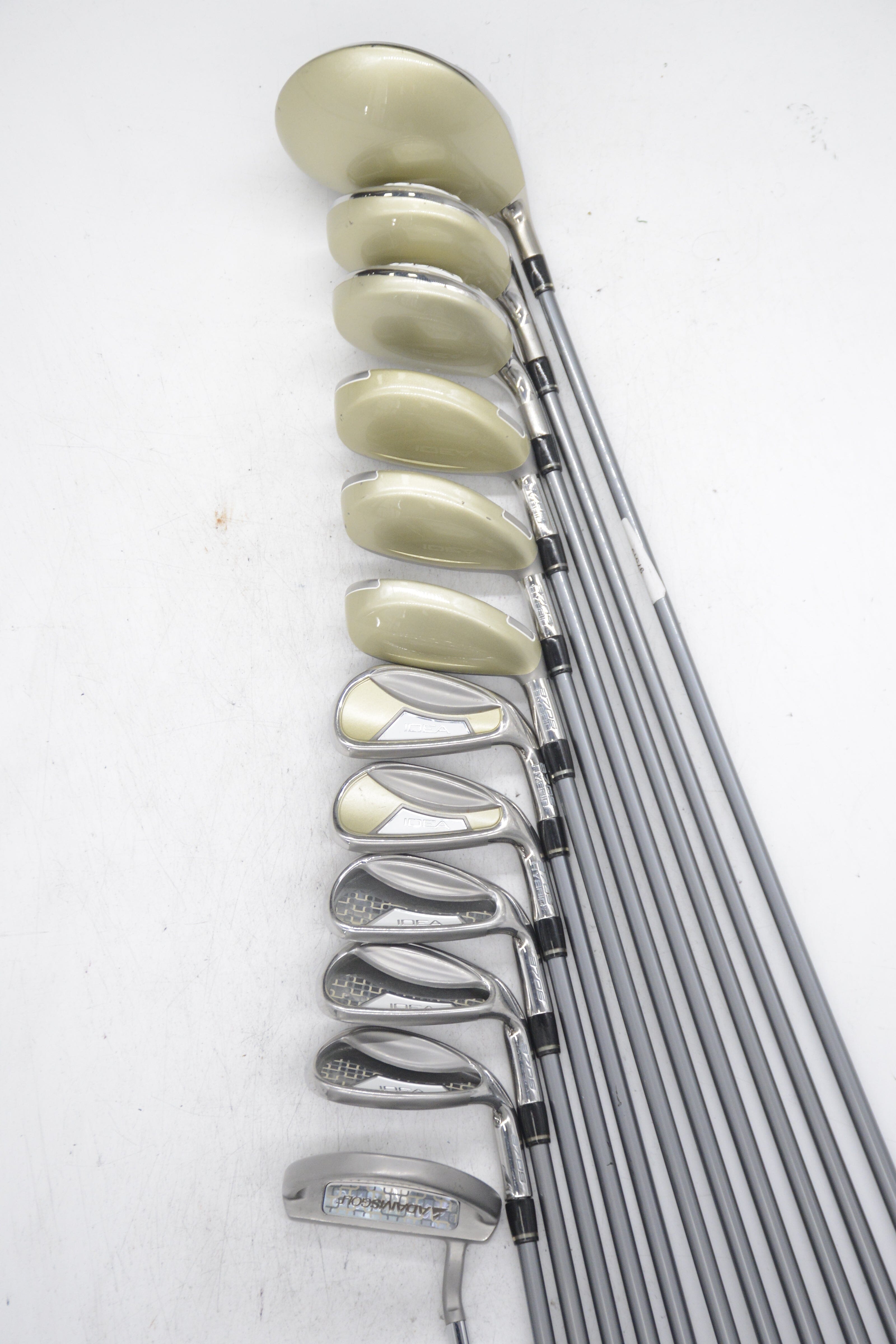 Women's Adams Idea A7Os Hybrid Mixed Full Set W Flex -1" Golf Clubs GolfRoots 