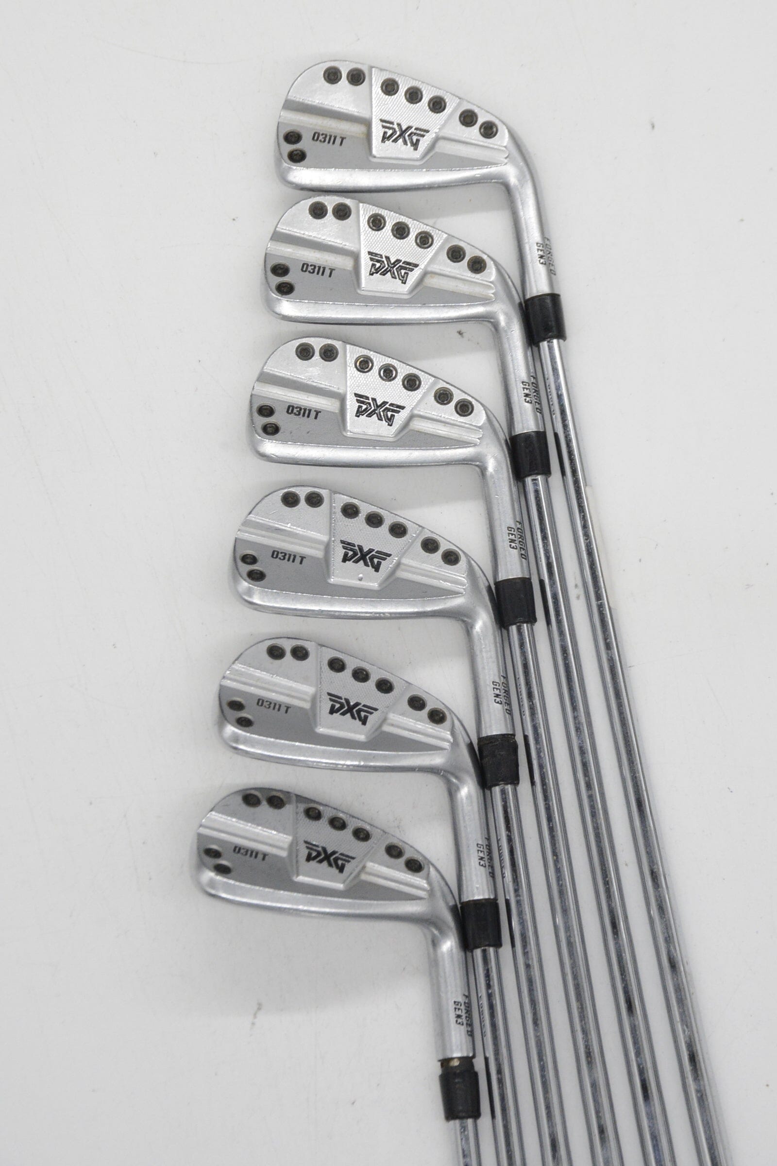 PXG 0311T Gen 3 4-6, 8-PW Iron Set S Flex +1" Golf Clubs GolfRoots 