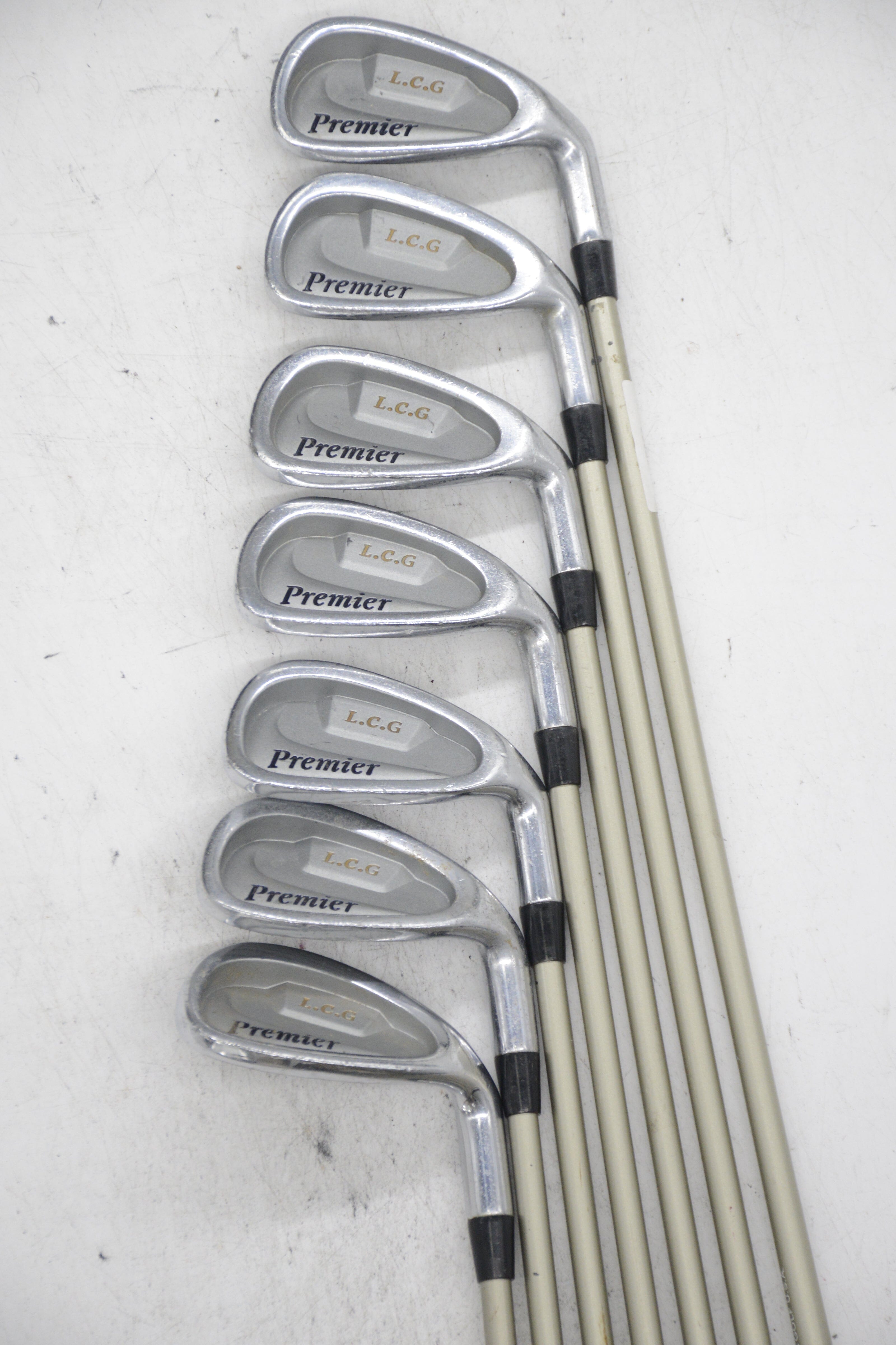 Women's Mitsushiba LCG Premier 4-8, PW, SW Iron Set W Flex -0.75" Golf Clubs GolfRoots 