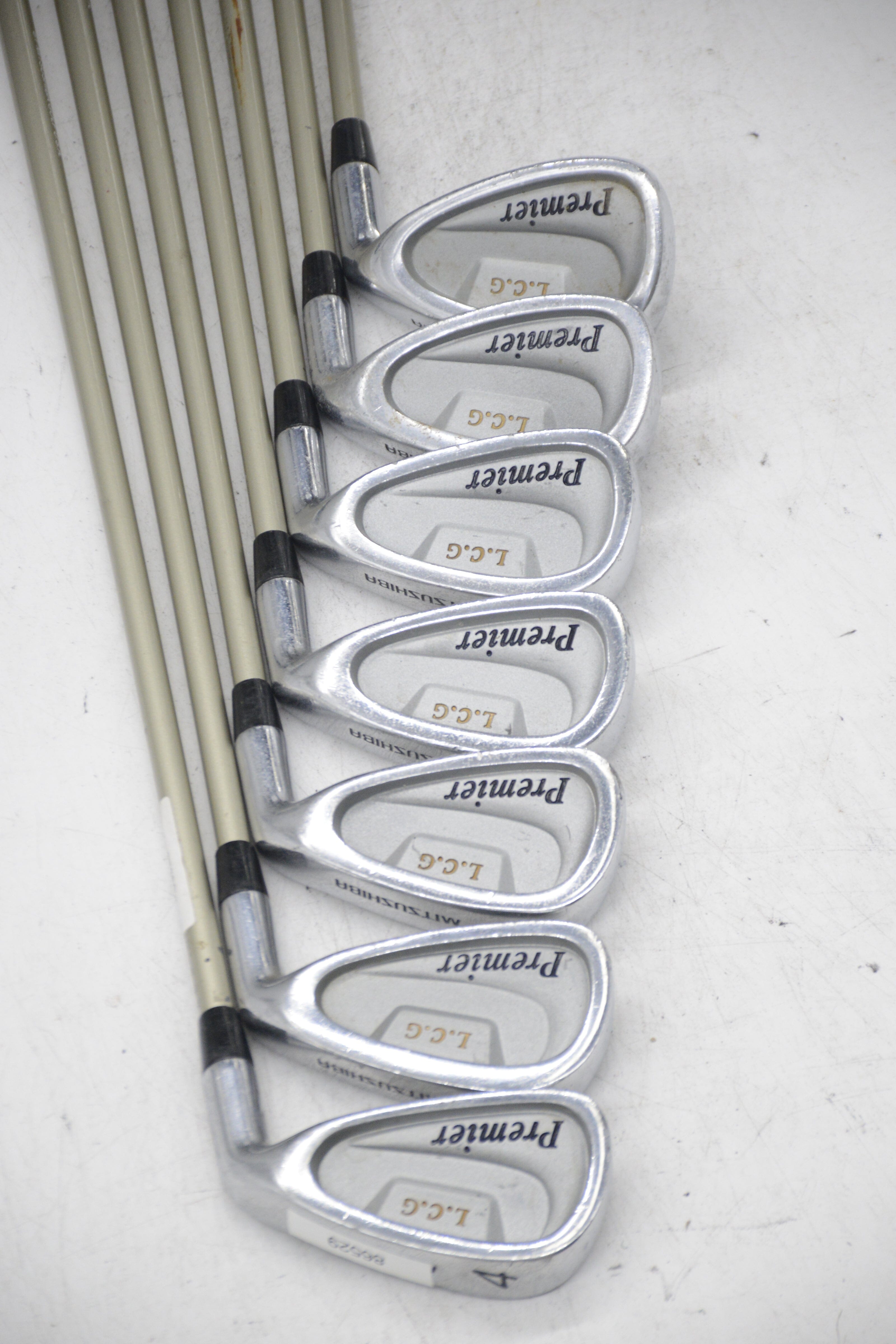 Women's Mitsushiba LCG Premier 4-8, PW, SW Iron Set W Flex -0.75" Golf Clubs GolfRoots 