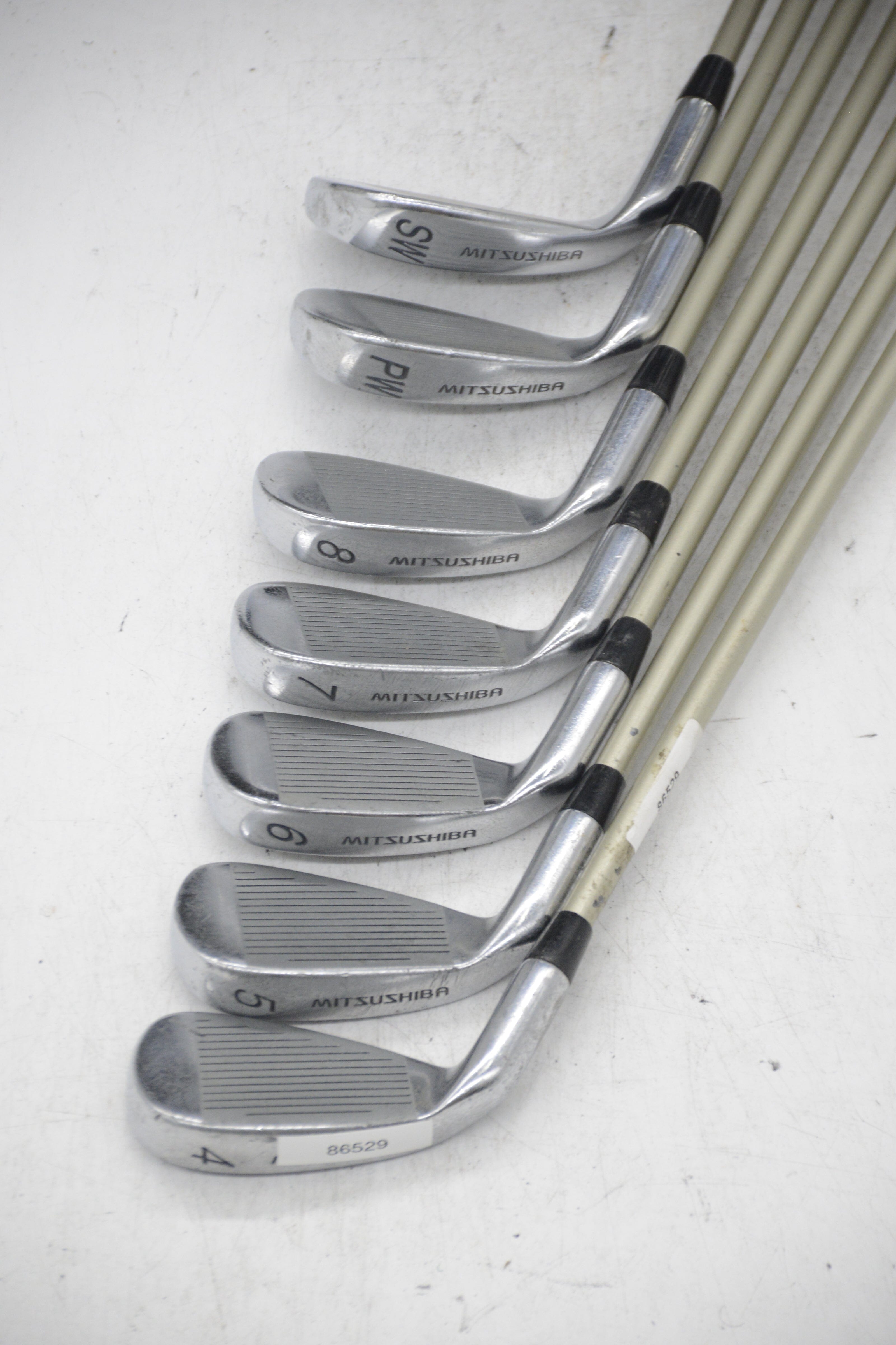 Women's Mitsushiba LCG Premier 4-8, PW, SW Iron Set W Flex -0.75" Golf Clubs GolfRoots 