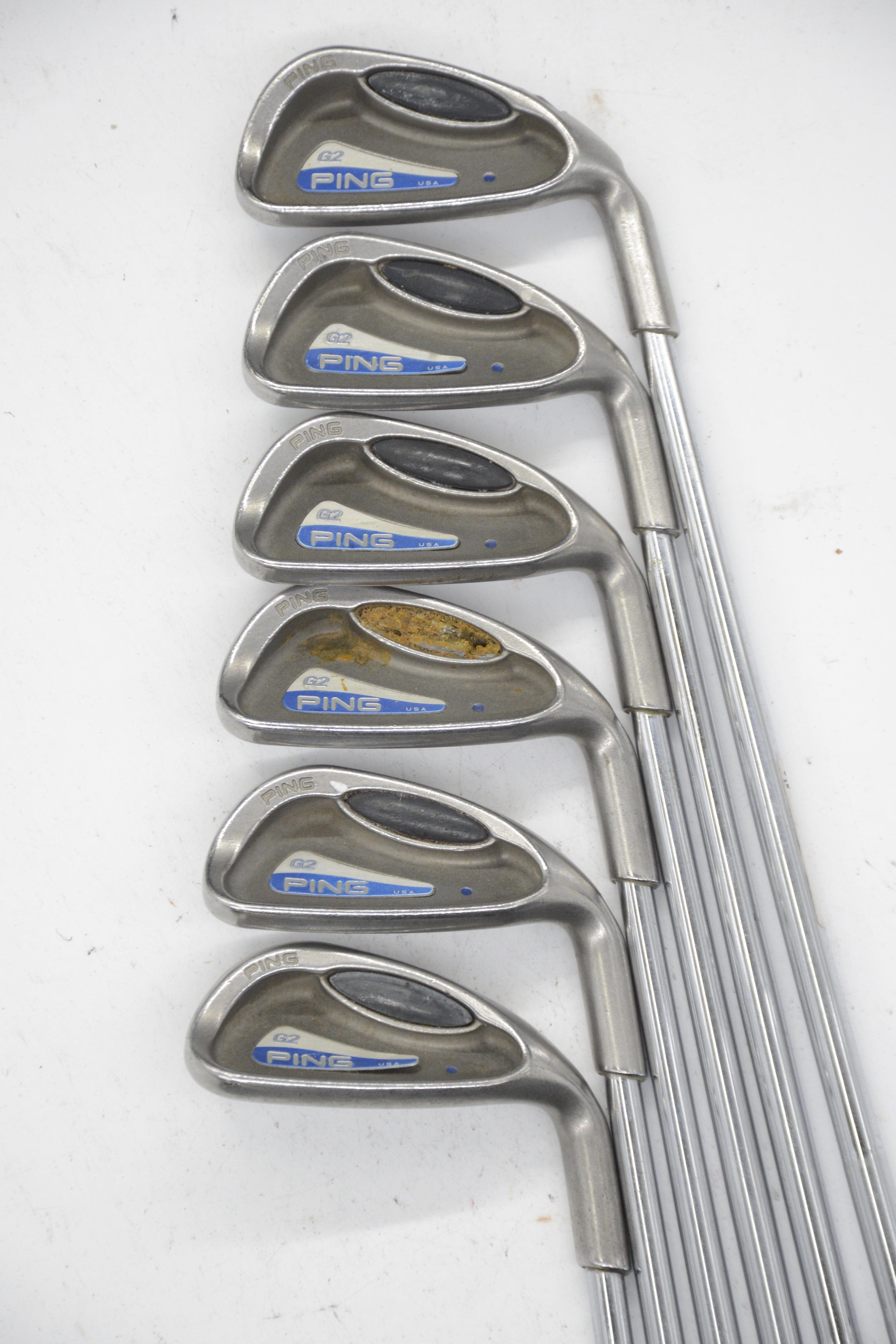 Ping G2 5-PW Iron Set R Flex -0.25" Golf Clubs GolfRoots 