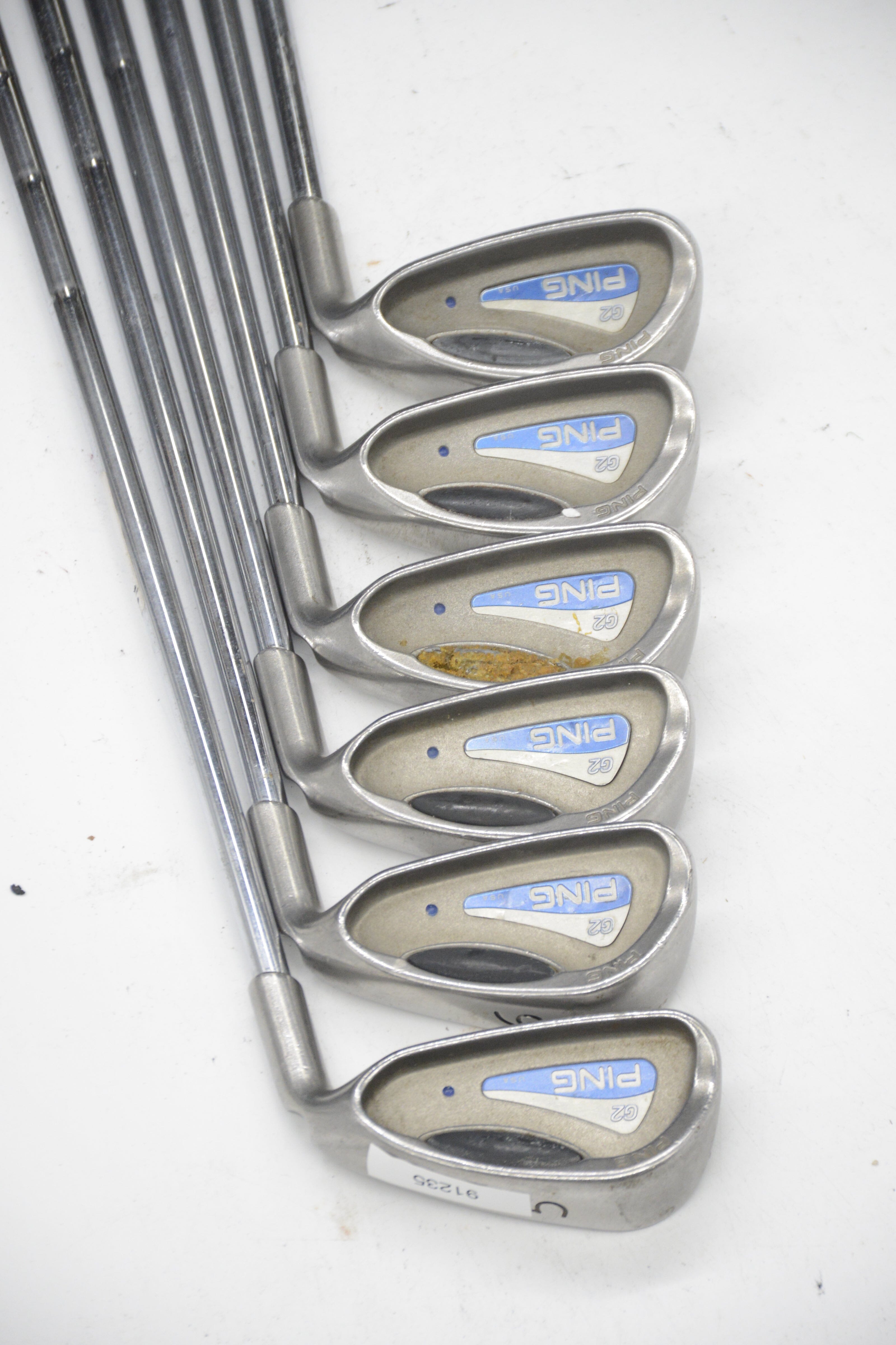 Ping G2 5-PW Iron Set R Flex -0.25" Golf Clubs GolfRoots 