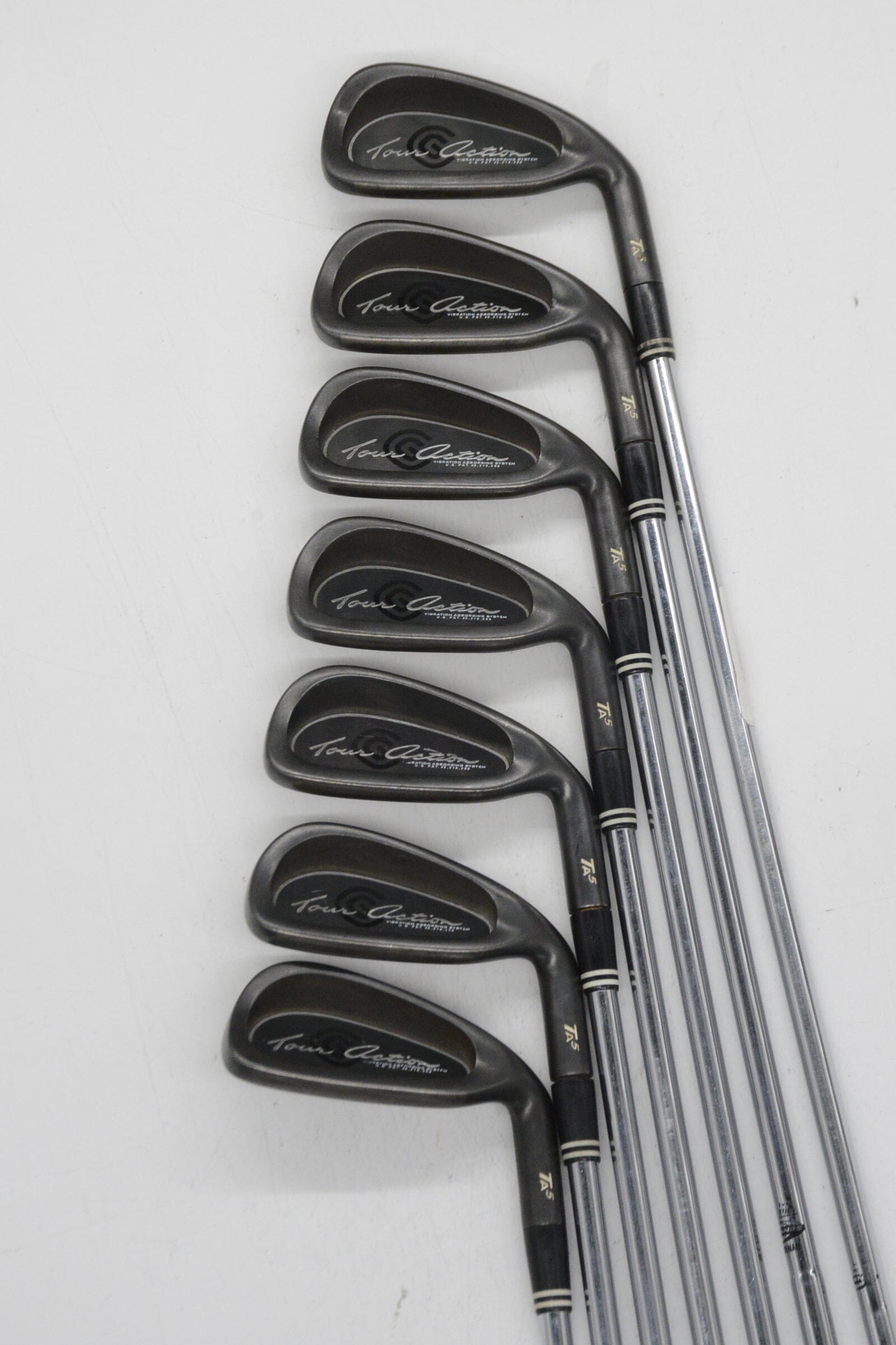 Cleveland Ta5 Gunmetal 3-9 Iron Set R Flex Std Length Golf Clubs GolfRoots 