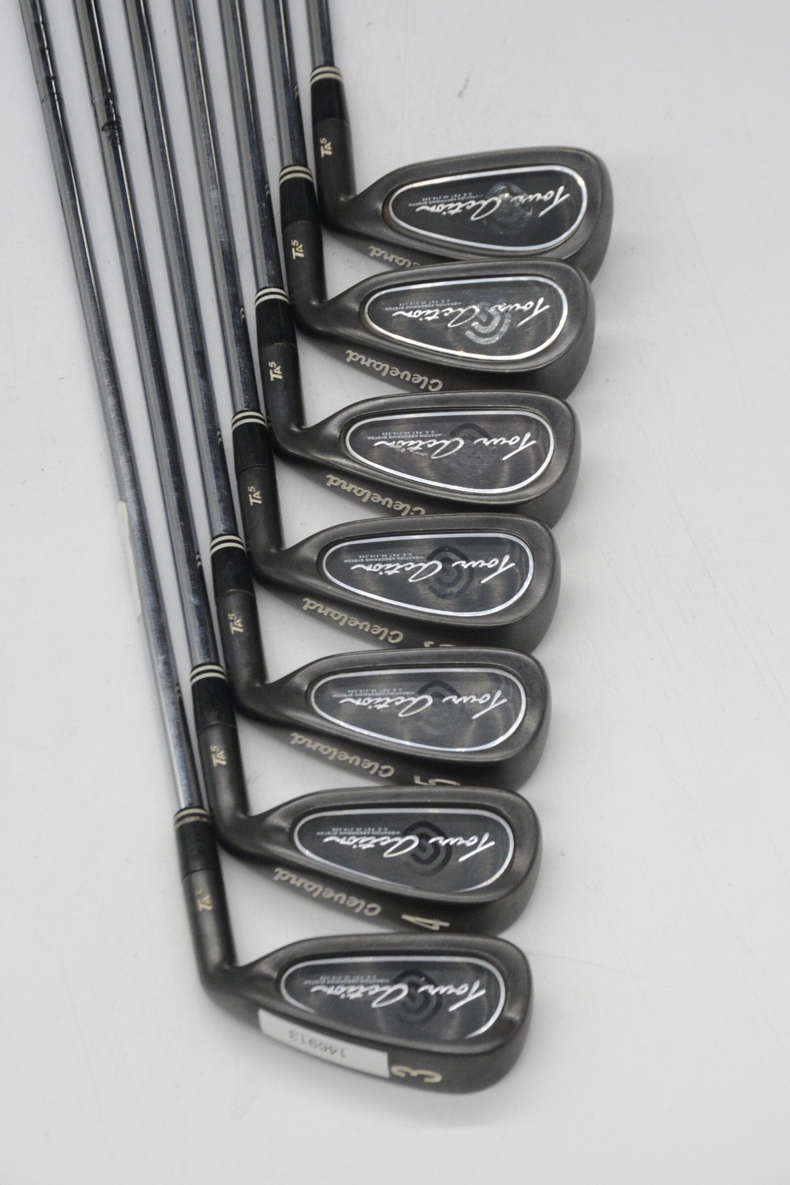 Cleveland Ta5 Gunmetal 3-9 Iron Set R Flex Std Length Golf Clubs GolfRoots 