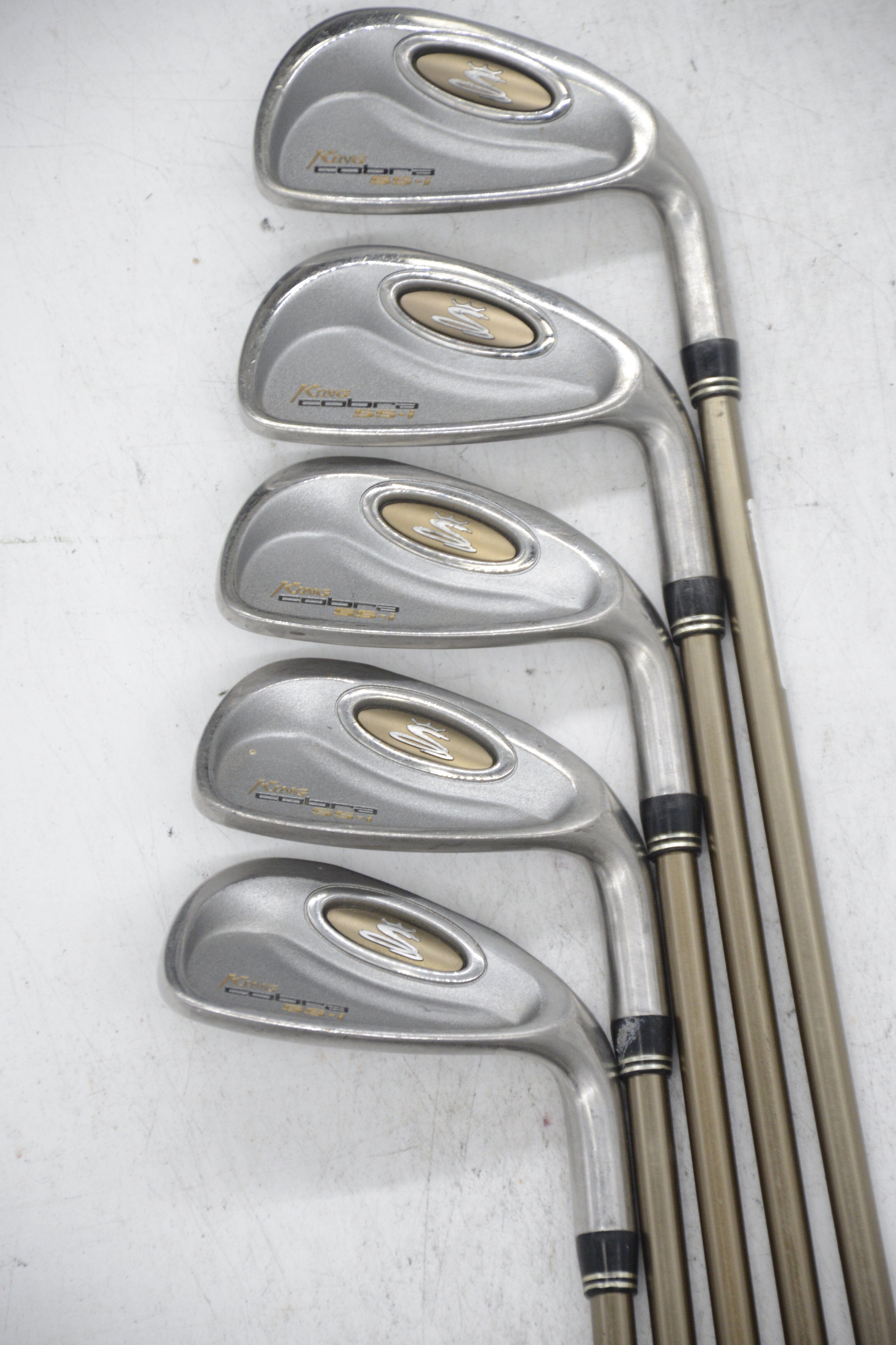 Women's Cobra SS I Oversize 5-6, 8-PW Iron Set W Flex -0.25" Golf Clubs GolfRoots 