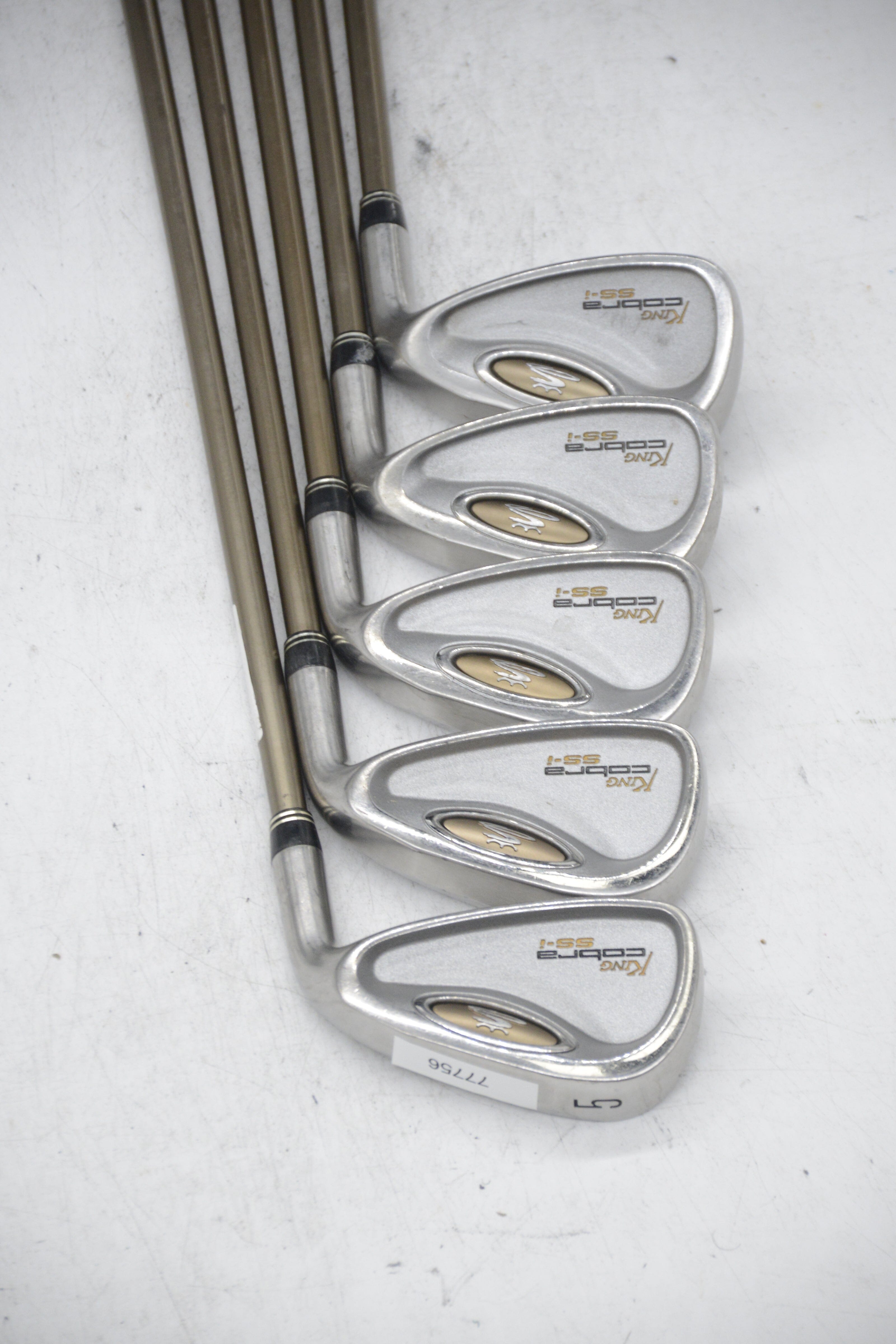 Women's Cobra SS I Oversize 5-6, 8-PW Iron Set W Flex -0.25" Golf Clubs GolfRoots 