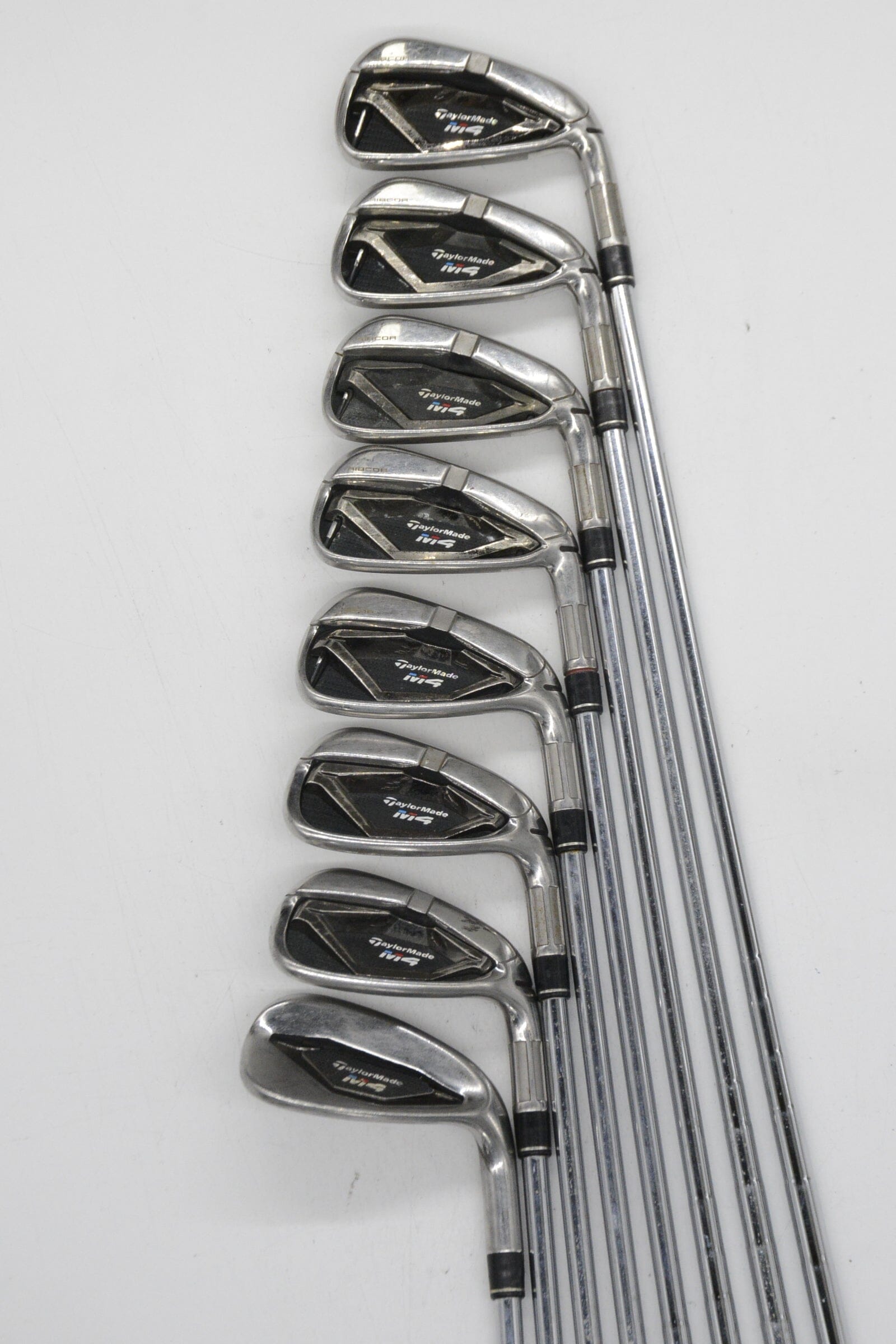 TaylorMade M4 2018 4-AW Iron Set R Flex +0.25" Golf Clubs GolfRoots 