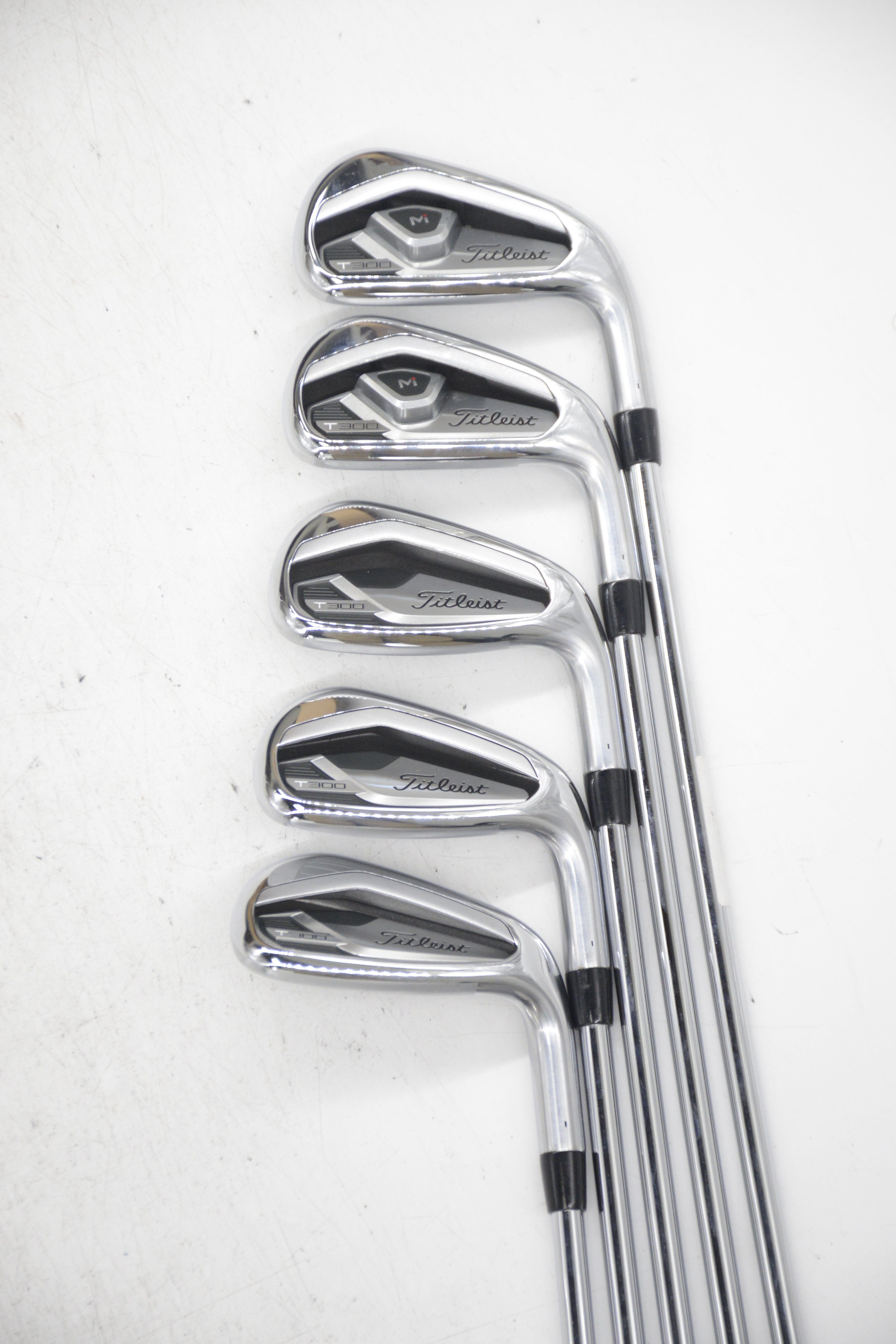 Titleist T300 2021 6-PW Iron Set R Flex -0.25" Golf Clubs GolfRoots 