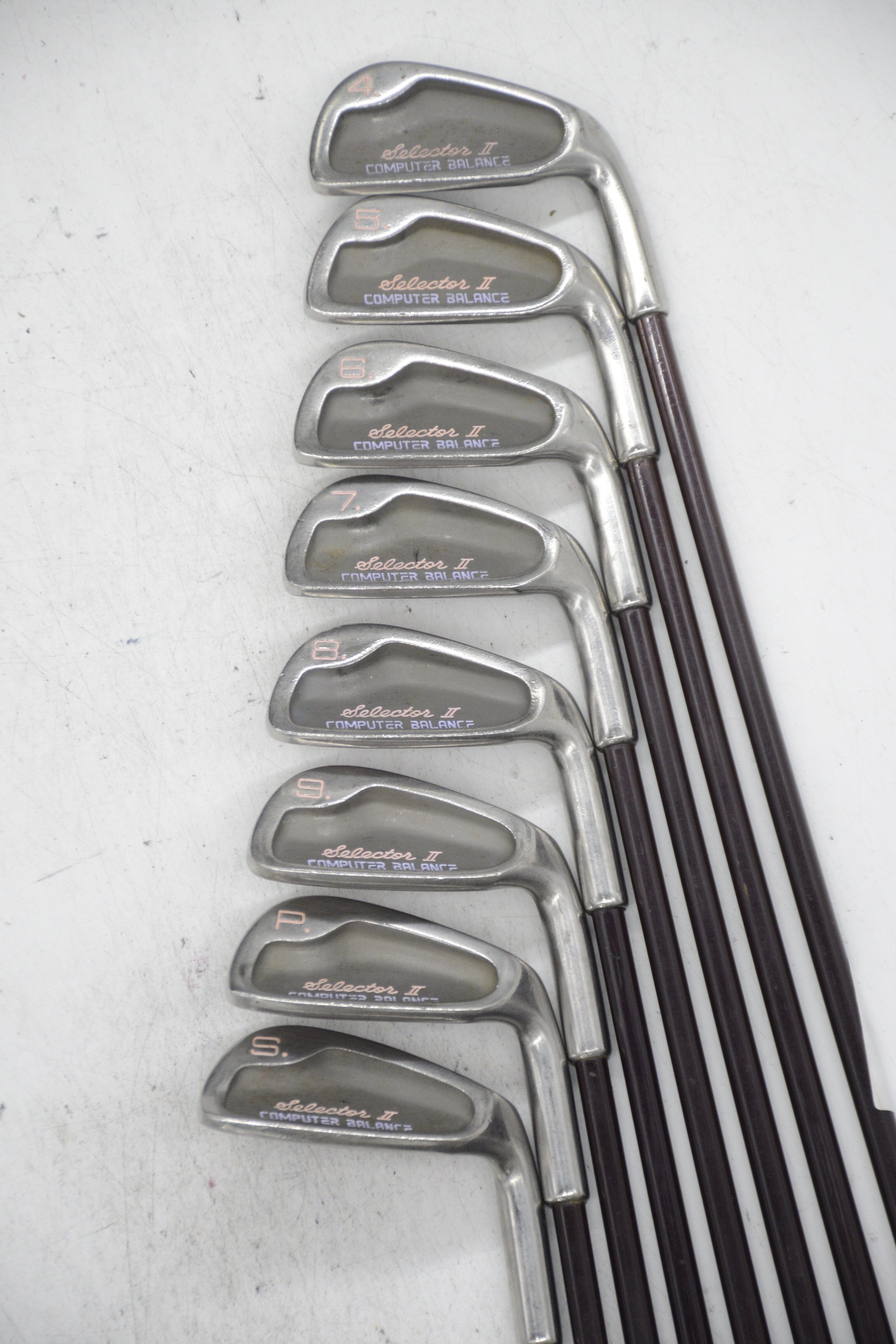 Women's Selector II Computer Balance 4-PW, SW Iron Set W Flex -1" Golf Clubs GolfRoots 