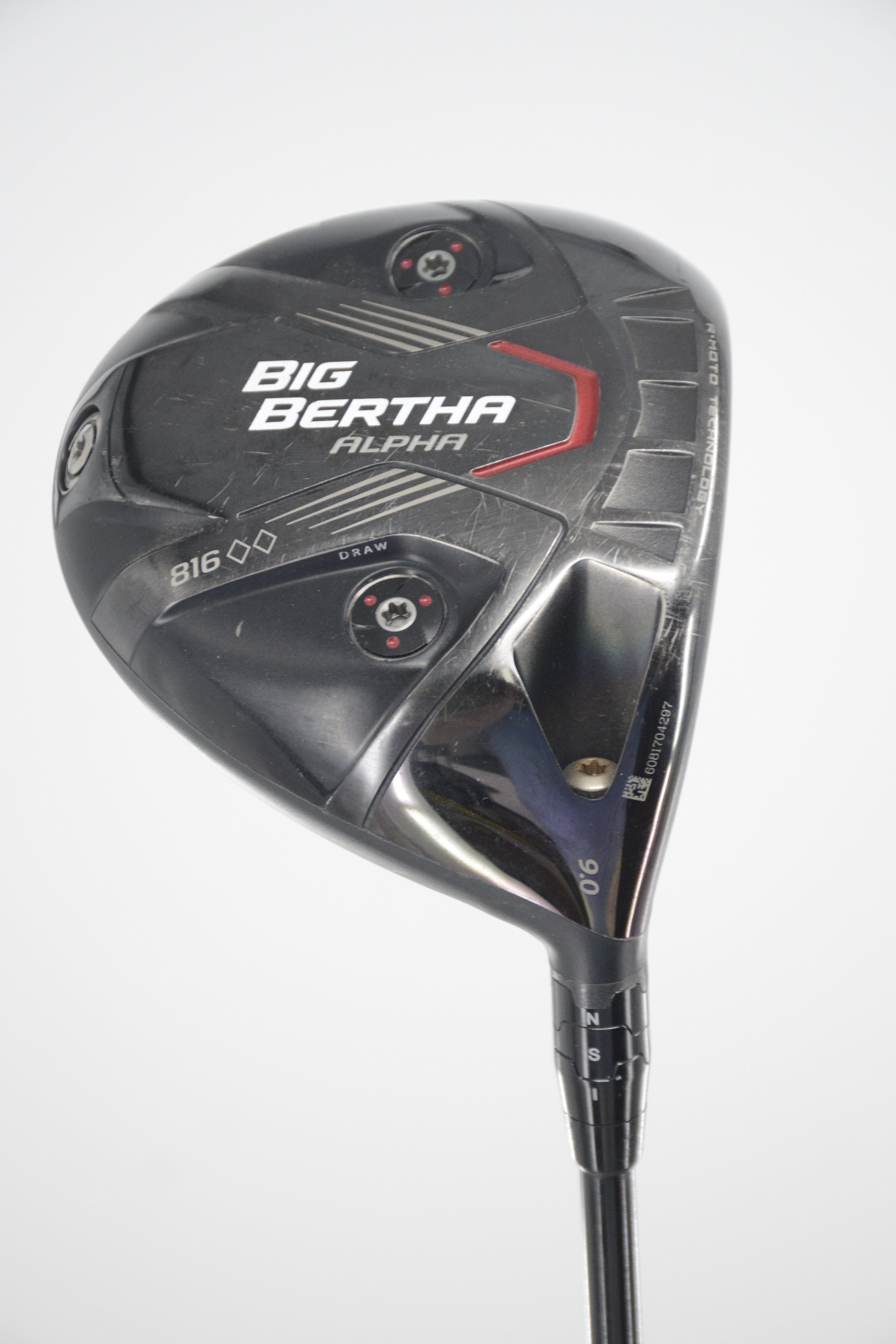 Callaway Big Bertha Alpha 815 Double Black Diamond 9 Degree Driver S Flex 45.25" Golf Clubs GolfRoots 