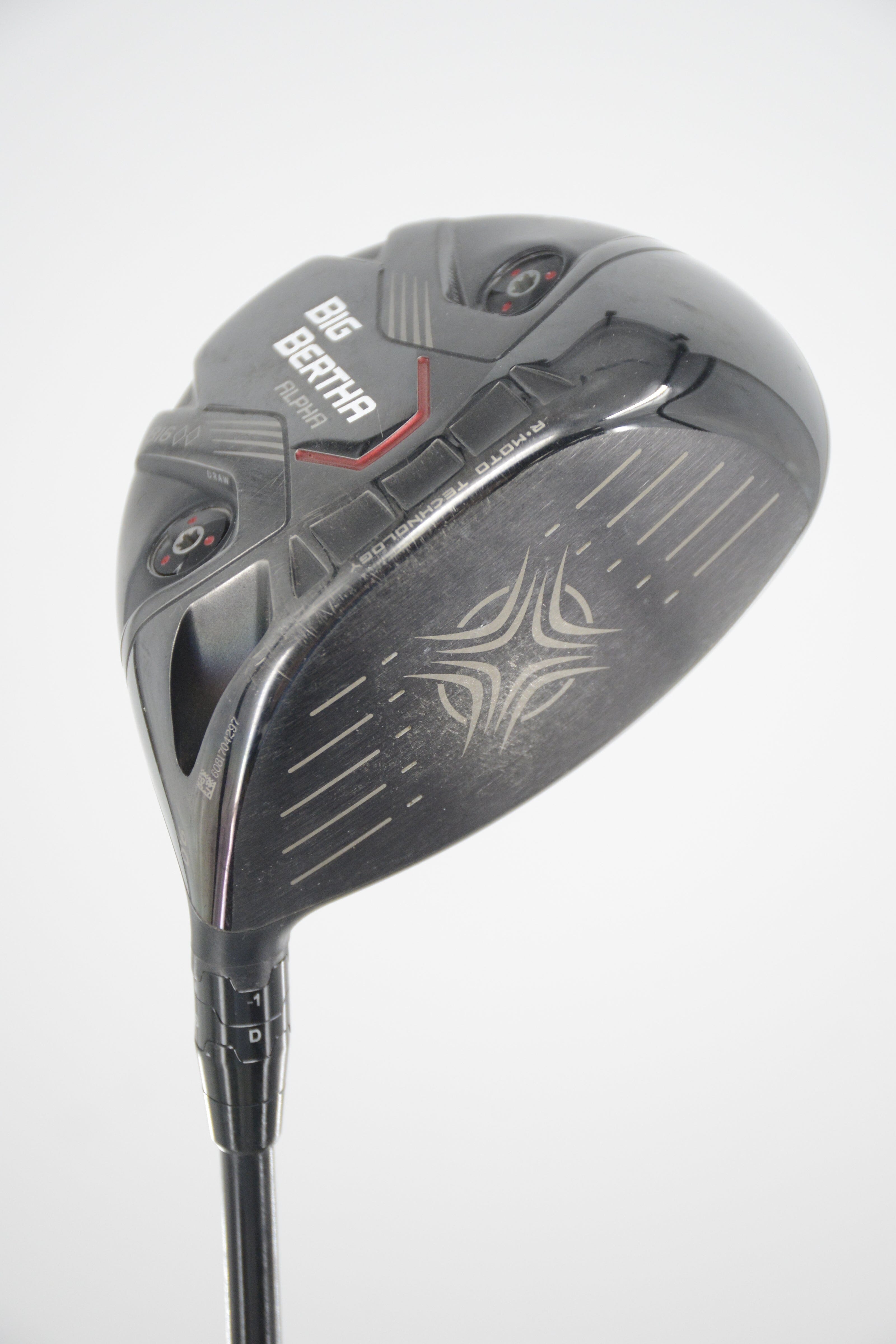 Callaway Big Bertha Alpha 815 Double Black Diamond 9 Degree Driver S Flex 45.25" Golf Clubs GolfRoots 