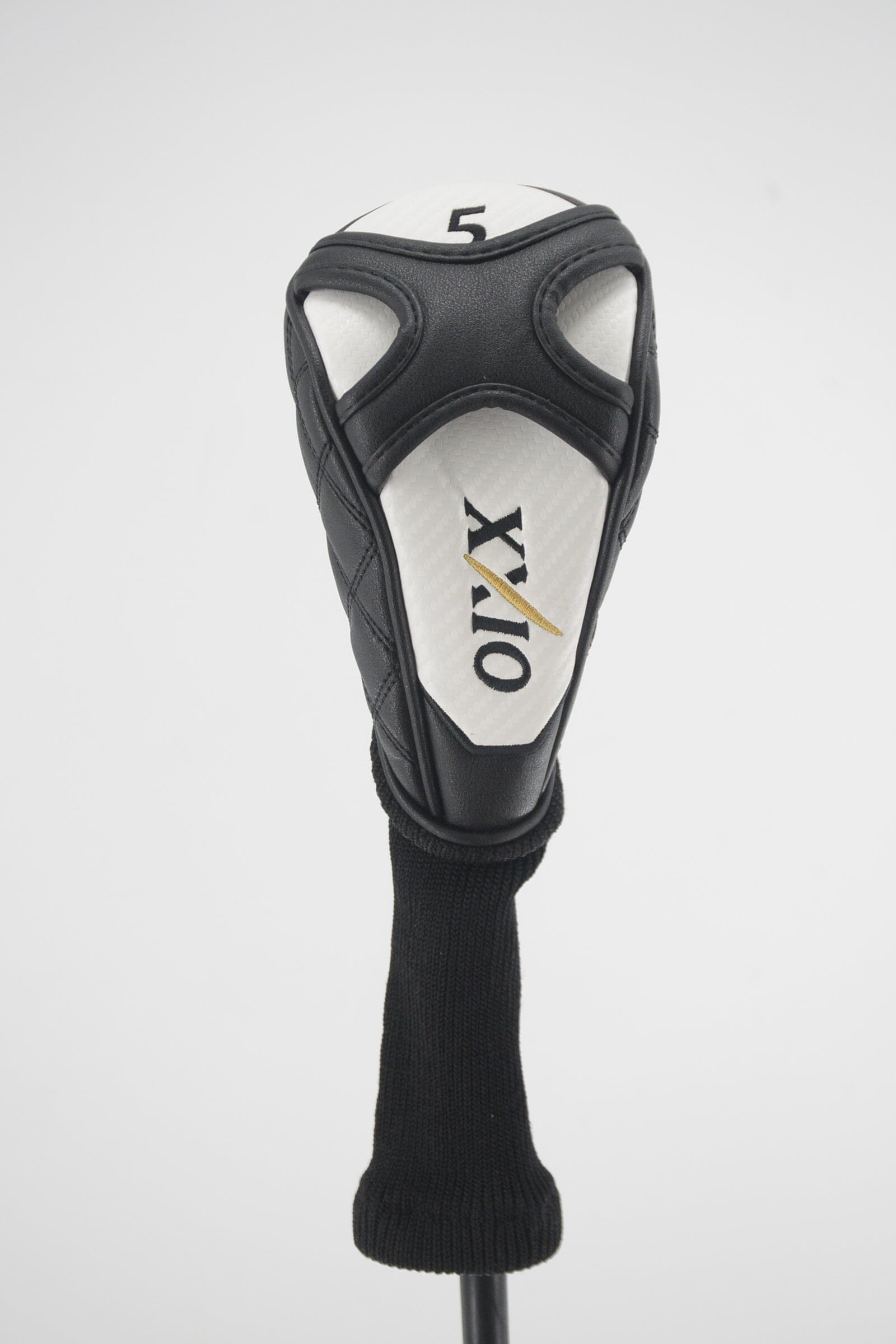 XXIO White with Black Cross 5 Wood Headcover Golf Clubs GolfRoots 