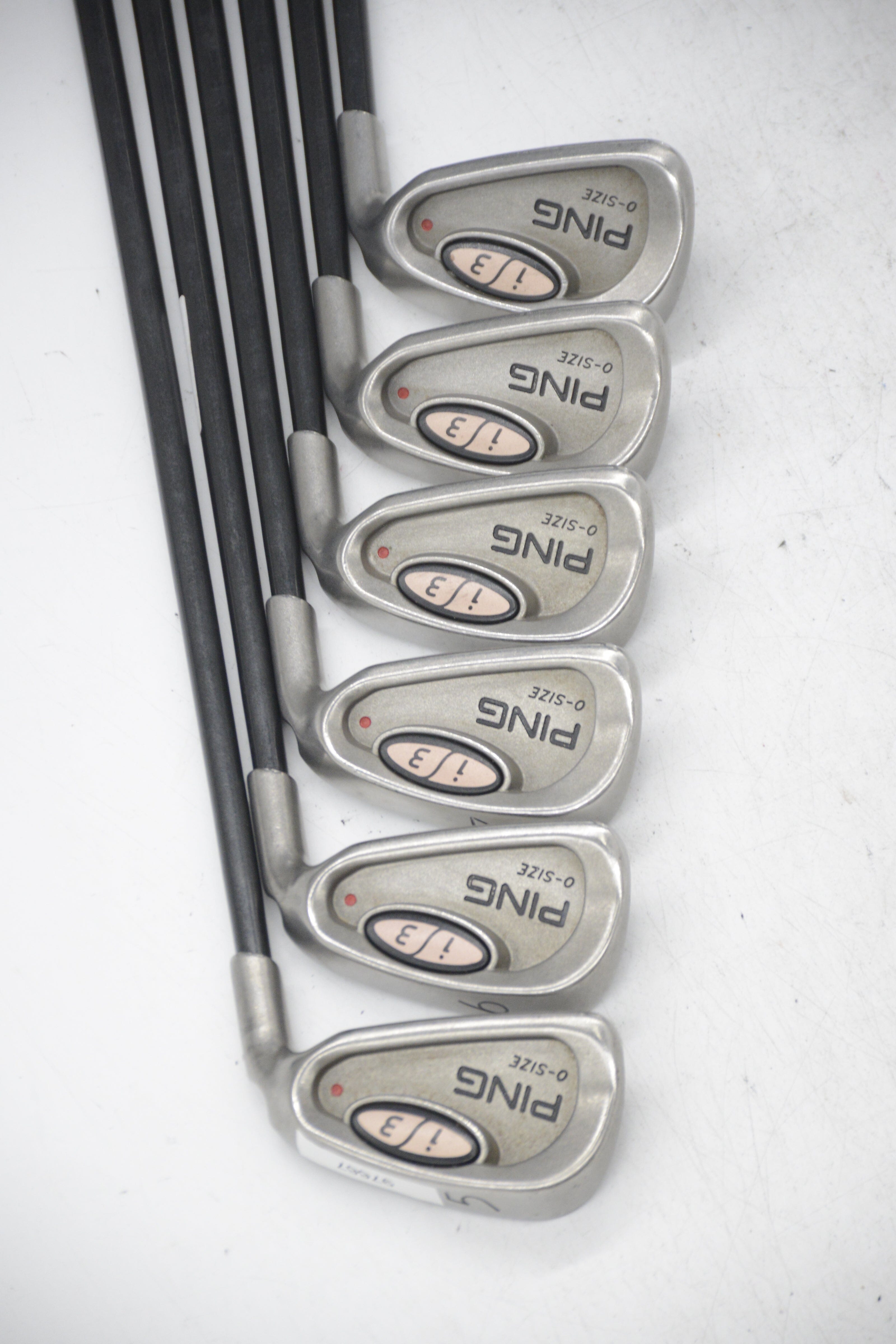 Women's Ping I3 O-Size 5-PW Iron Set W Flex Std Length Golf Clubs GolfRoots 