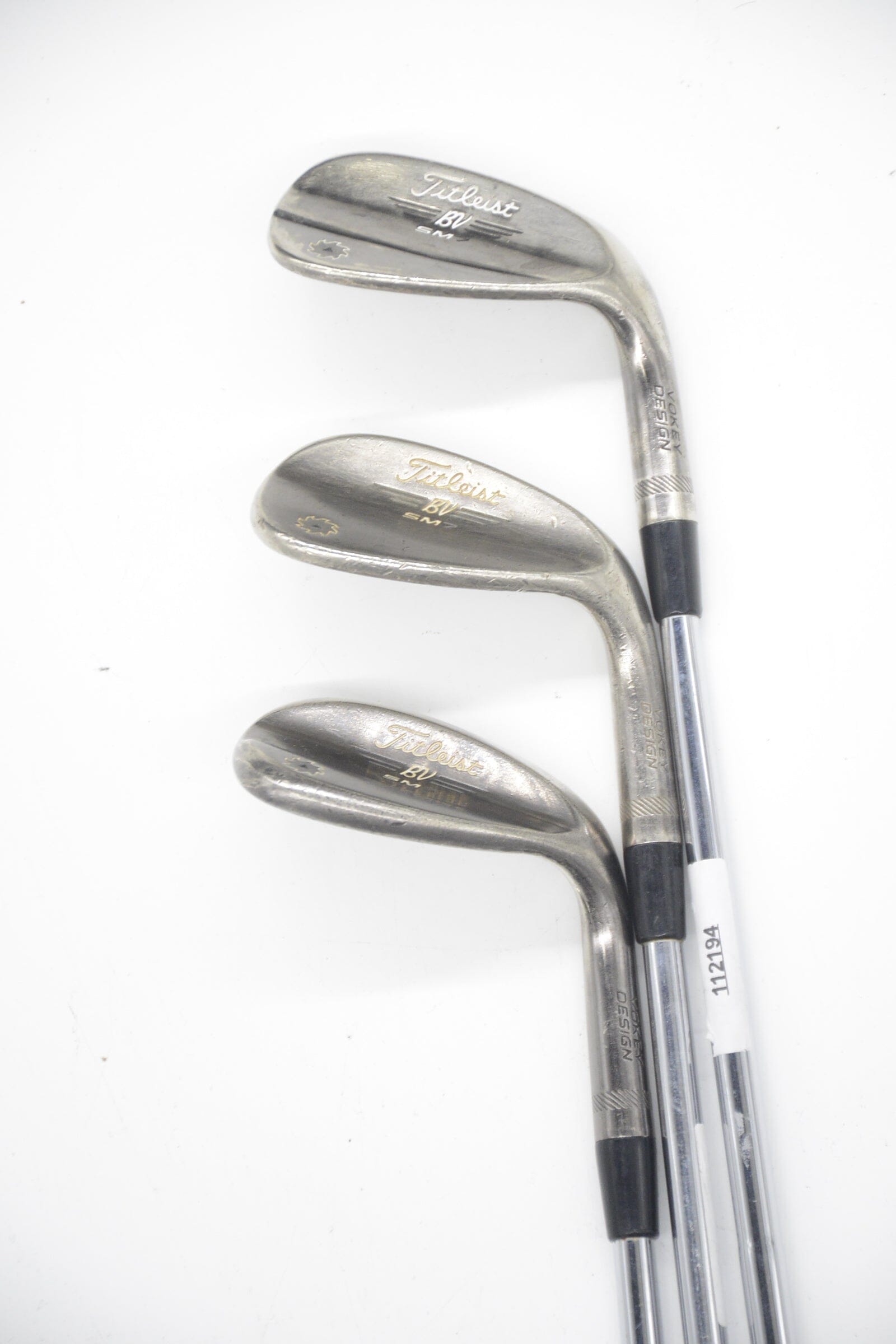 Titleist Vokey SM7 Brushed Steel 52, 56, 60 Degree Wedge Set Wedge Flex