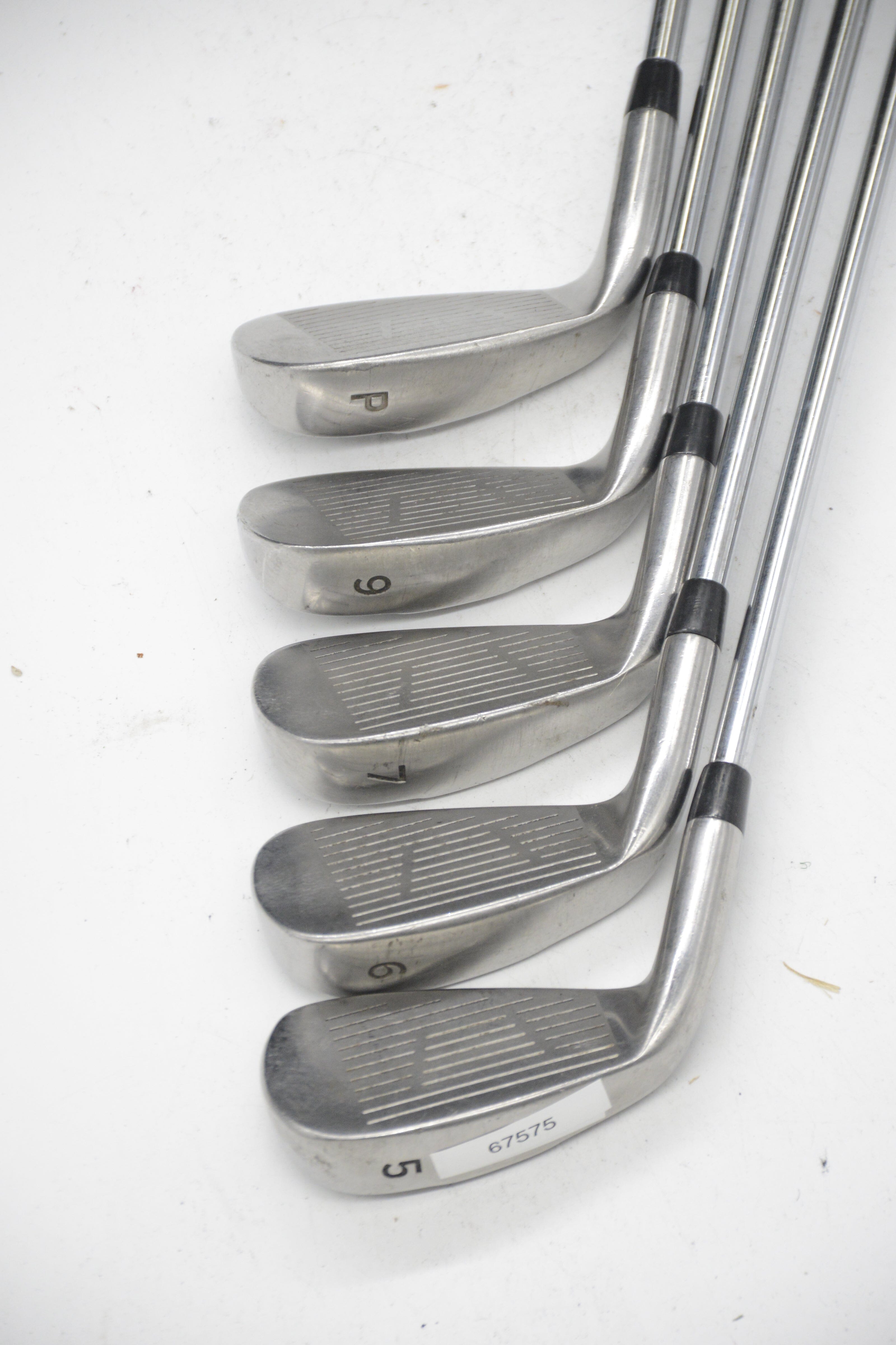 MaxFli Revolution Black 5-7, 9, PW Iron Set R Flex +1" Golf Clubs GolfRoots 