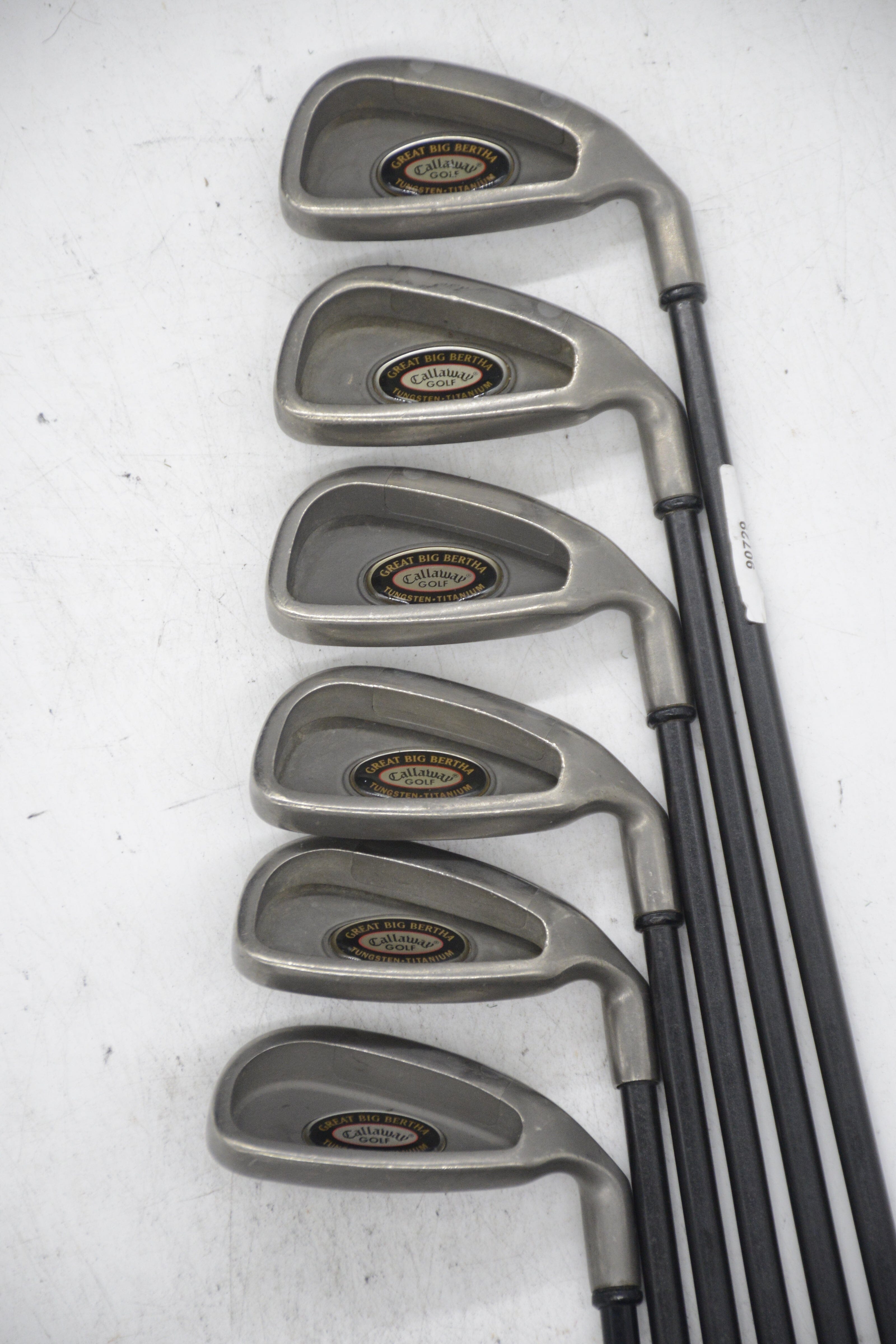 Callaway Great Big Bertha Tungsten Ti 4-6, 8-PW Iron Set S Flex -0.5" Golf Clubs GolfRoots 