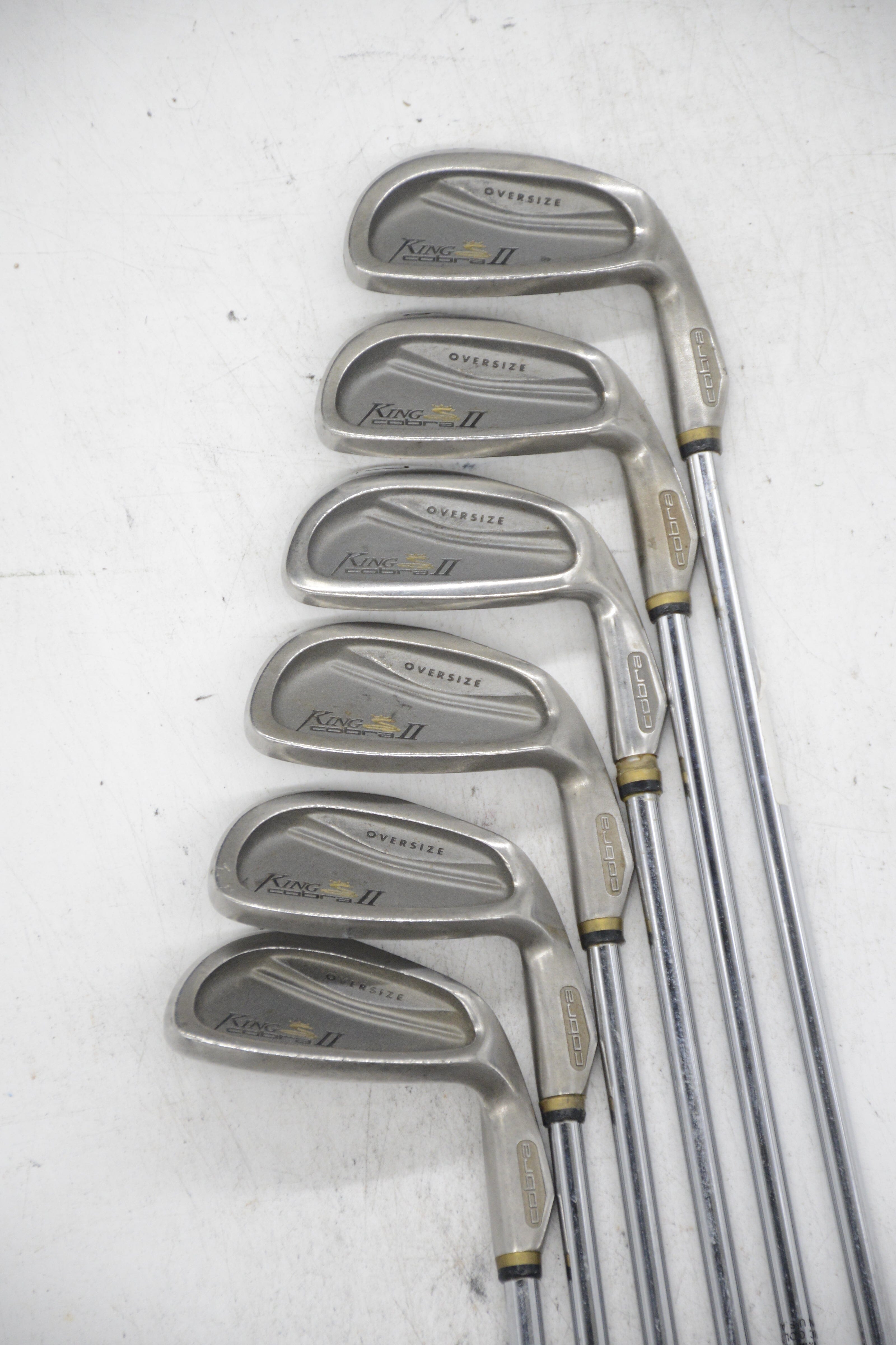 Cobra King Cobra II Oversize 5-PW Iron Set R Flex +0.25" Golf Clubs GolfRoots 