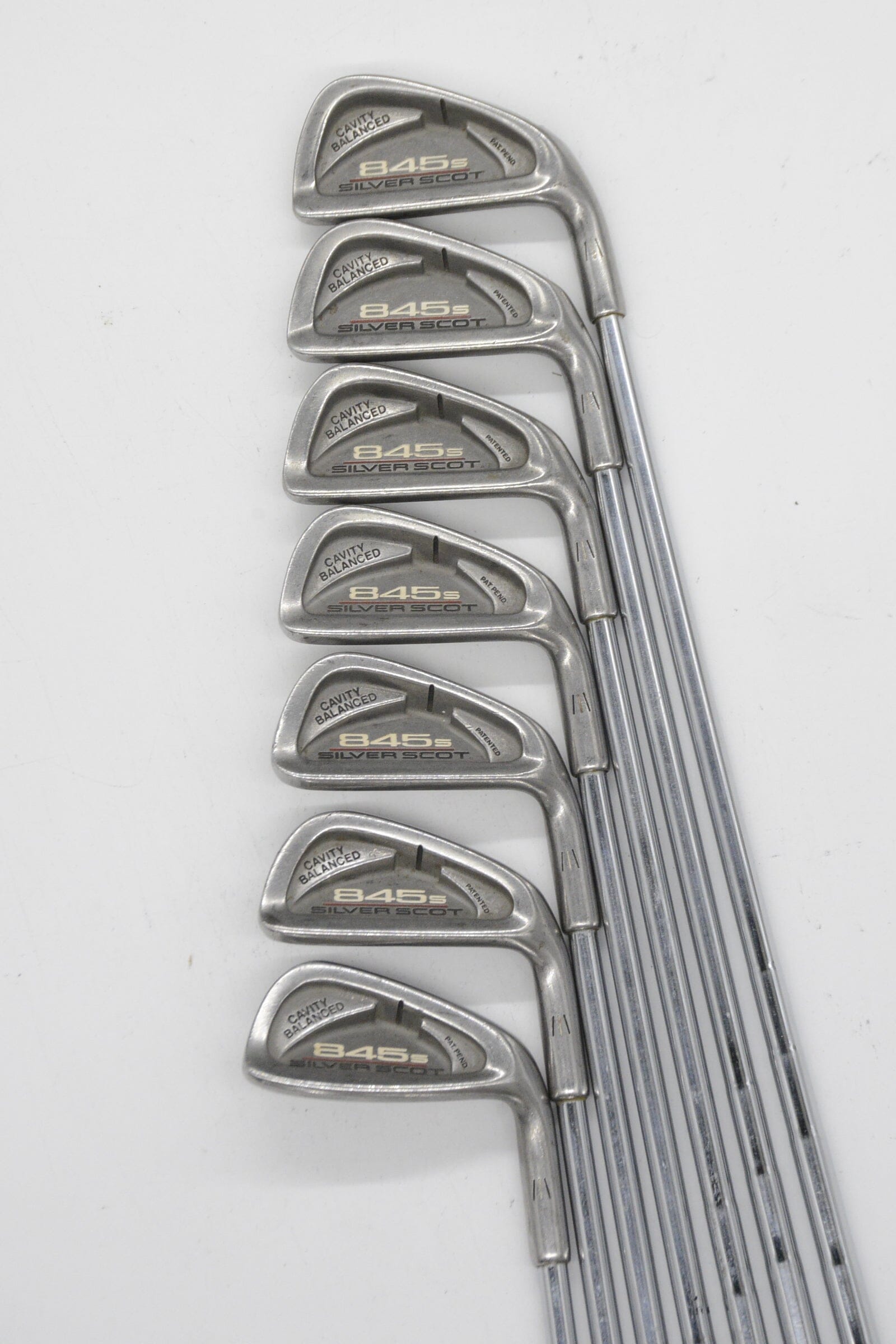 Tommy Armour 845S Silver Scot 2-8 Iron Set S Flex -0.25" Golf Clubs GolfRoots 