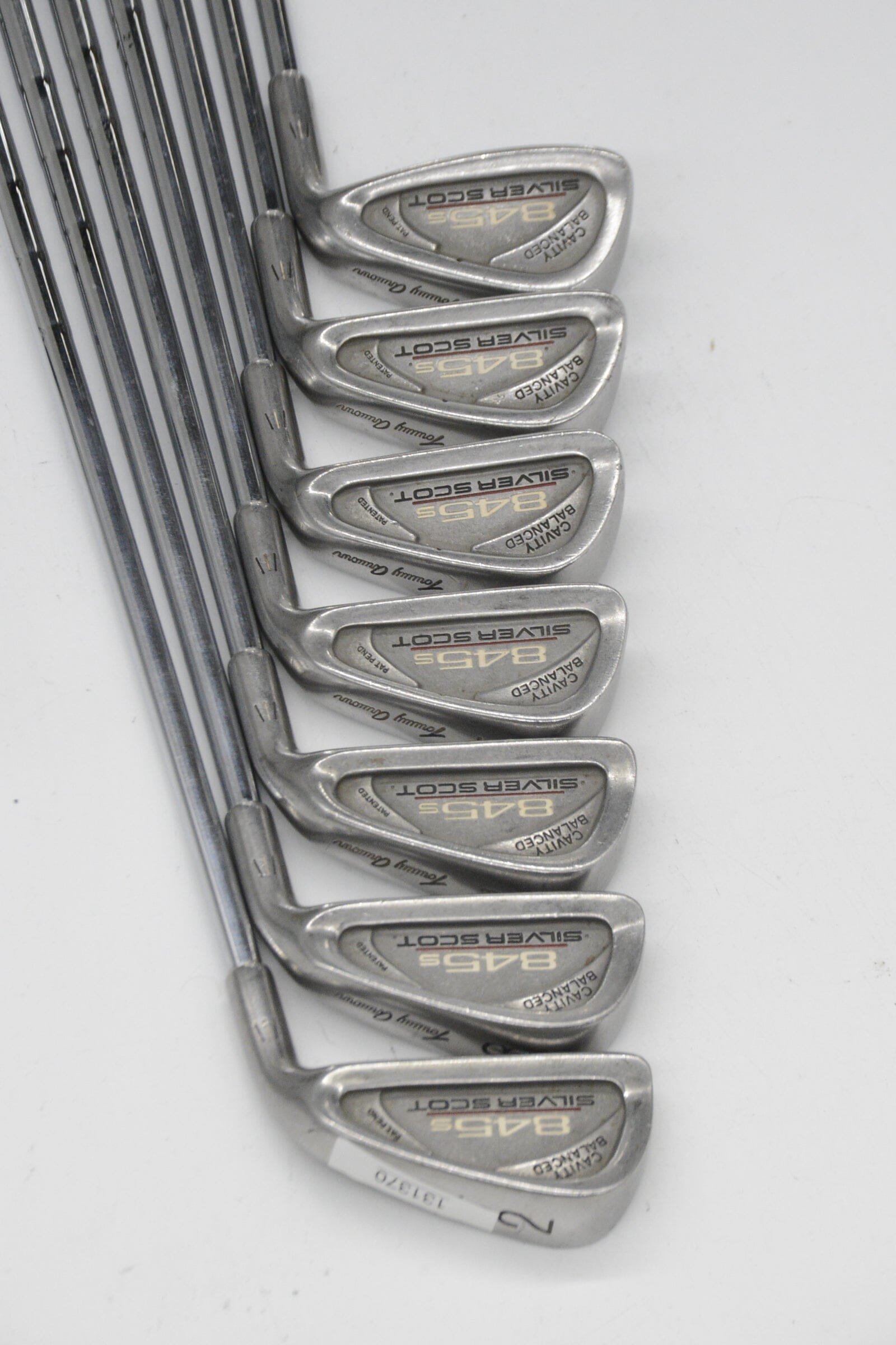 Tommy Armour 845S Silver Scot 2-8 Iron Set S Flex -0.25" Golf Clubs GolfRoots 