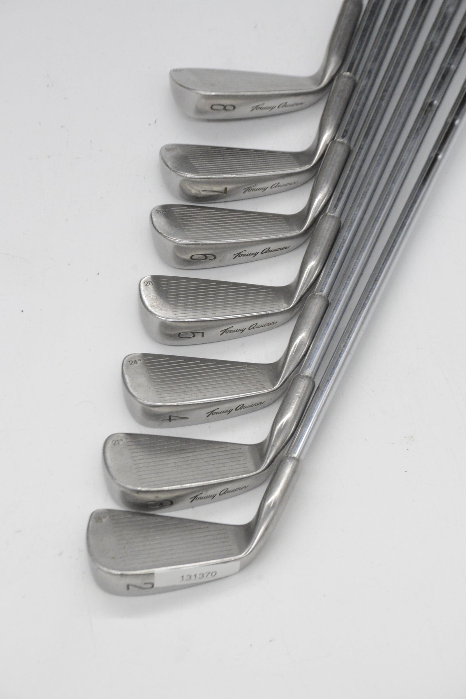 Tommy Armour 845S Silver Scot 2-8 Iron Set S Flex -0.25" Golf Clubs GolfRoots 