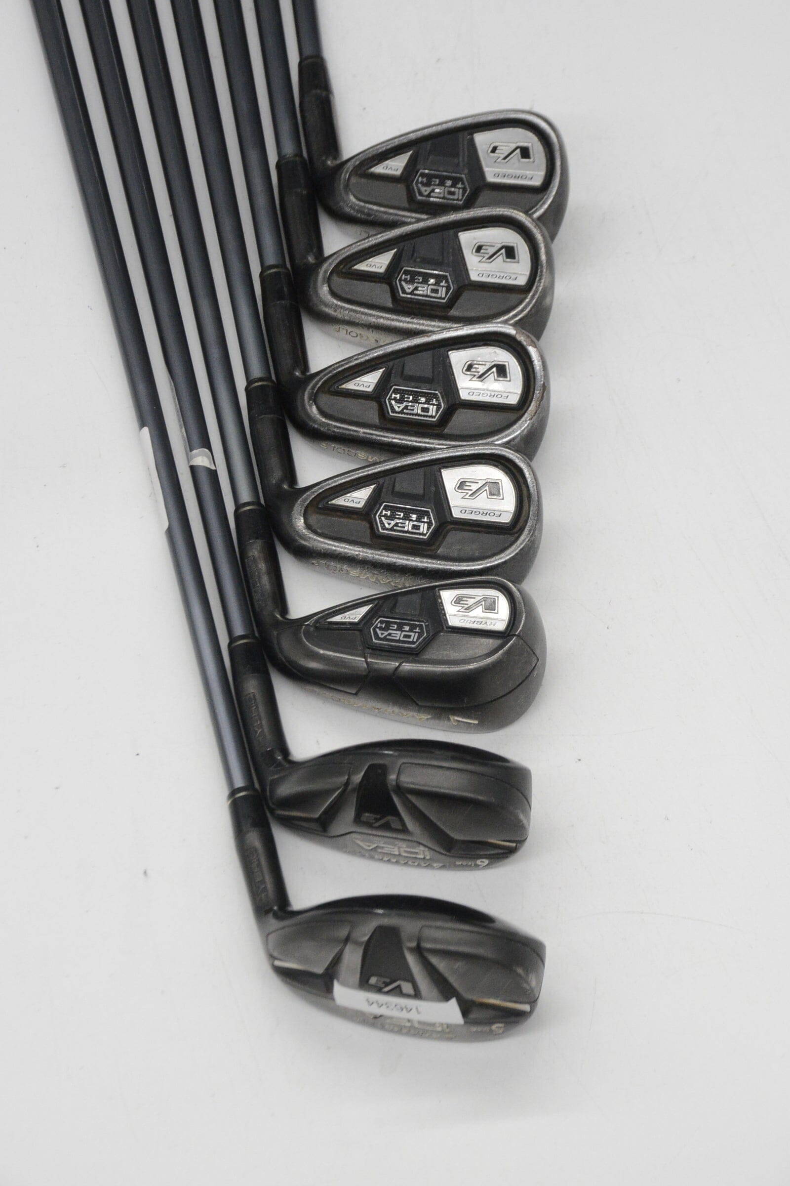 Adams Idea Tech V3 Hybrid 5H-6H, 7-GW Iron Set R Flex Std Length Golf Clubs GolfRoots 