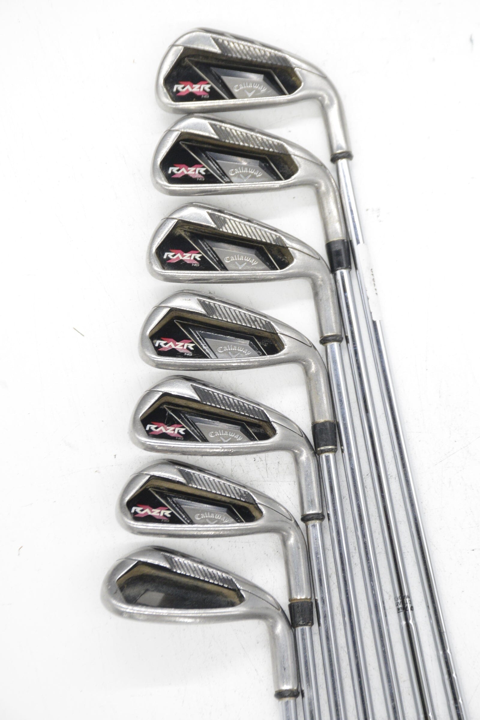 Callaway RAZR X Ng 5-AW Iron Set Uniflex +1" Golf Clubs GolfRoots 