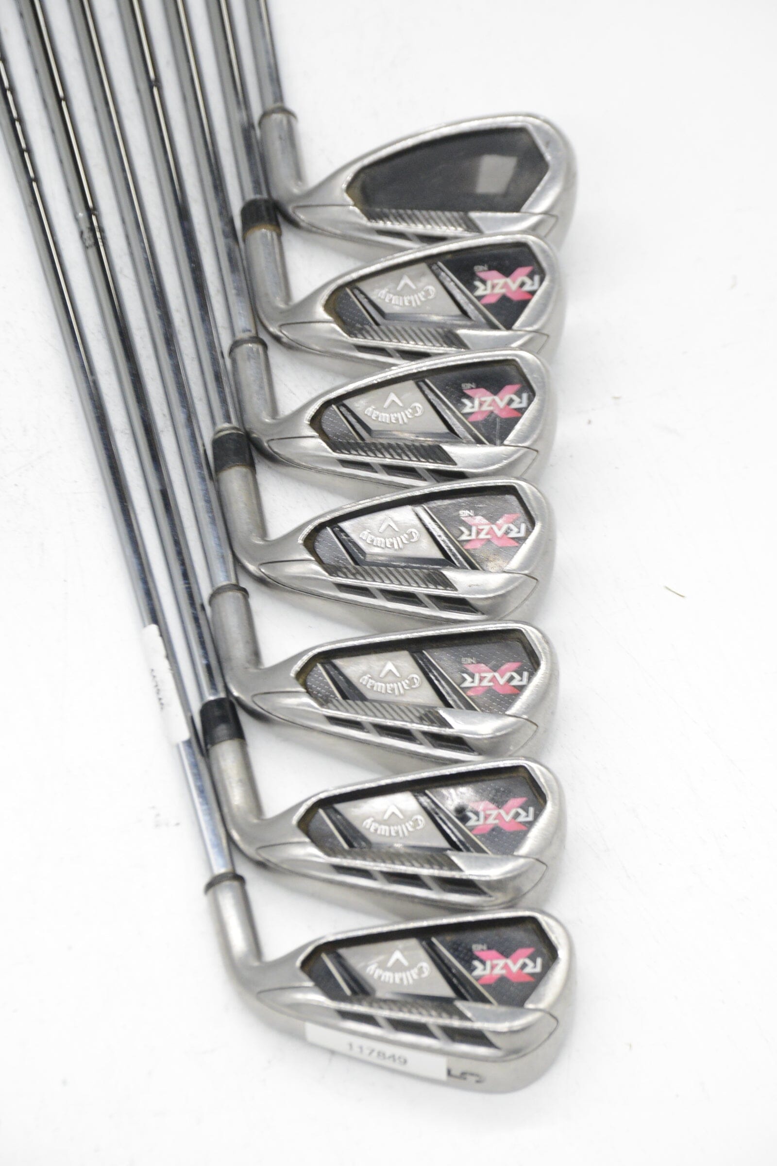 Callaway RAZR X Ng 5-AW Iron Set Uniflex +1" Golf Clubs GolfRoots 