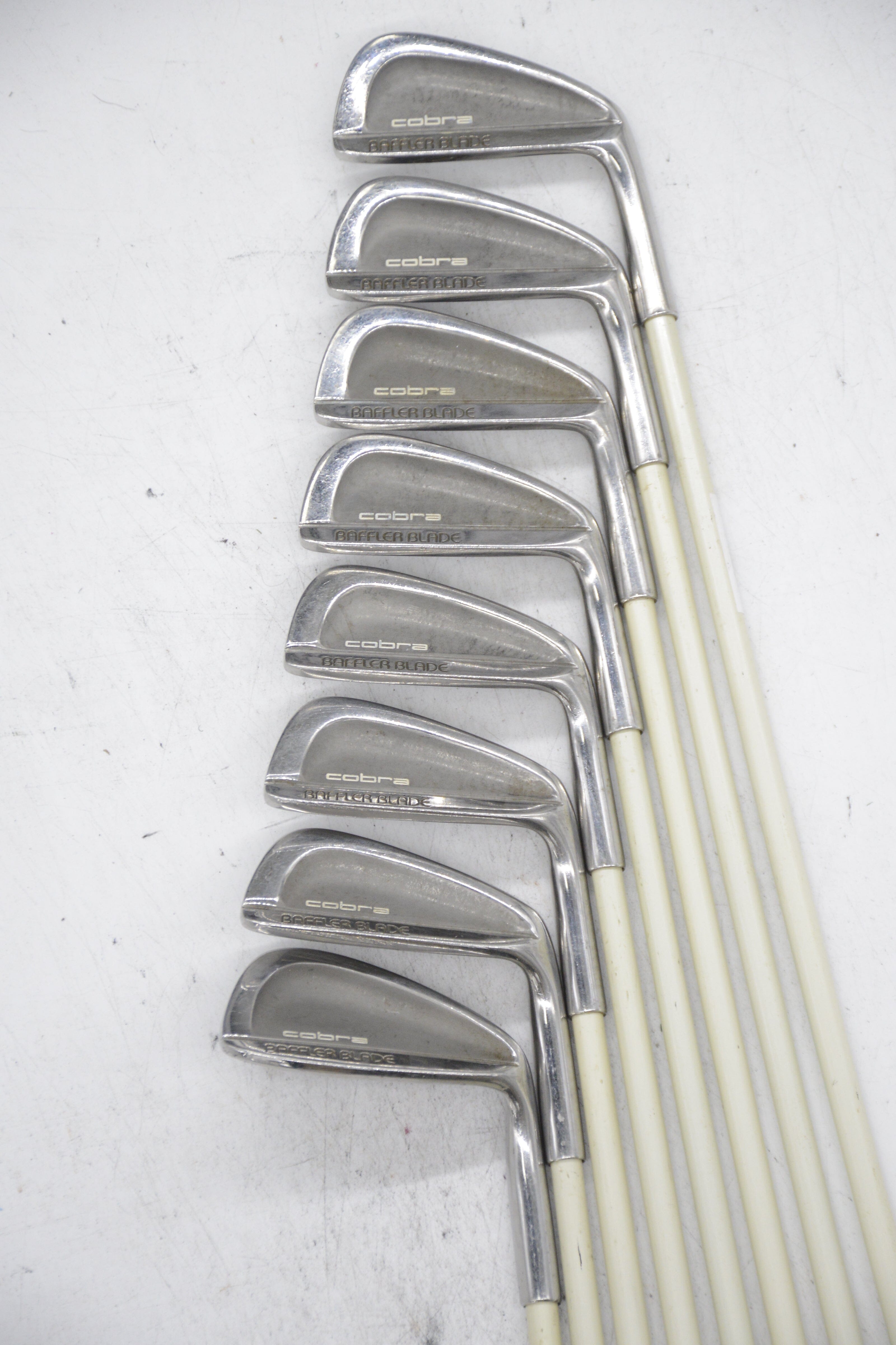 Women's Cobra Baffler Blade 3-6, 8-PW, SW Iron Set W Flex -0.5" Golf Clubs GolfRoots 