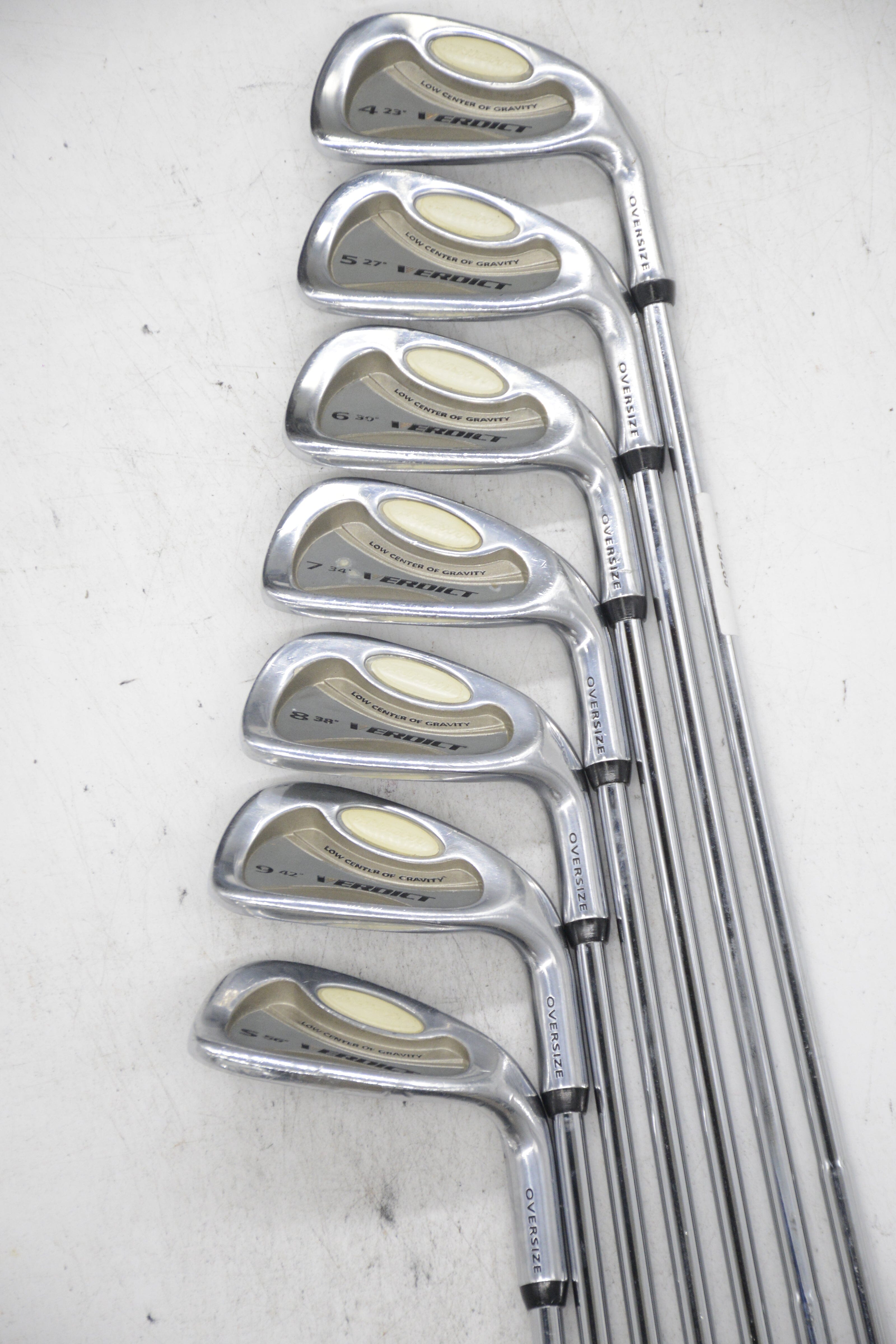 Women's Verdict Oversize 4-9, SW Iron Set W Flex Std Length Golf Clubs GolfRoots 