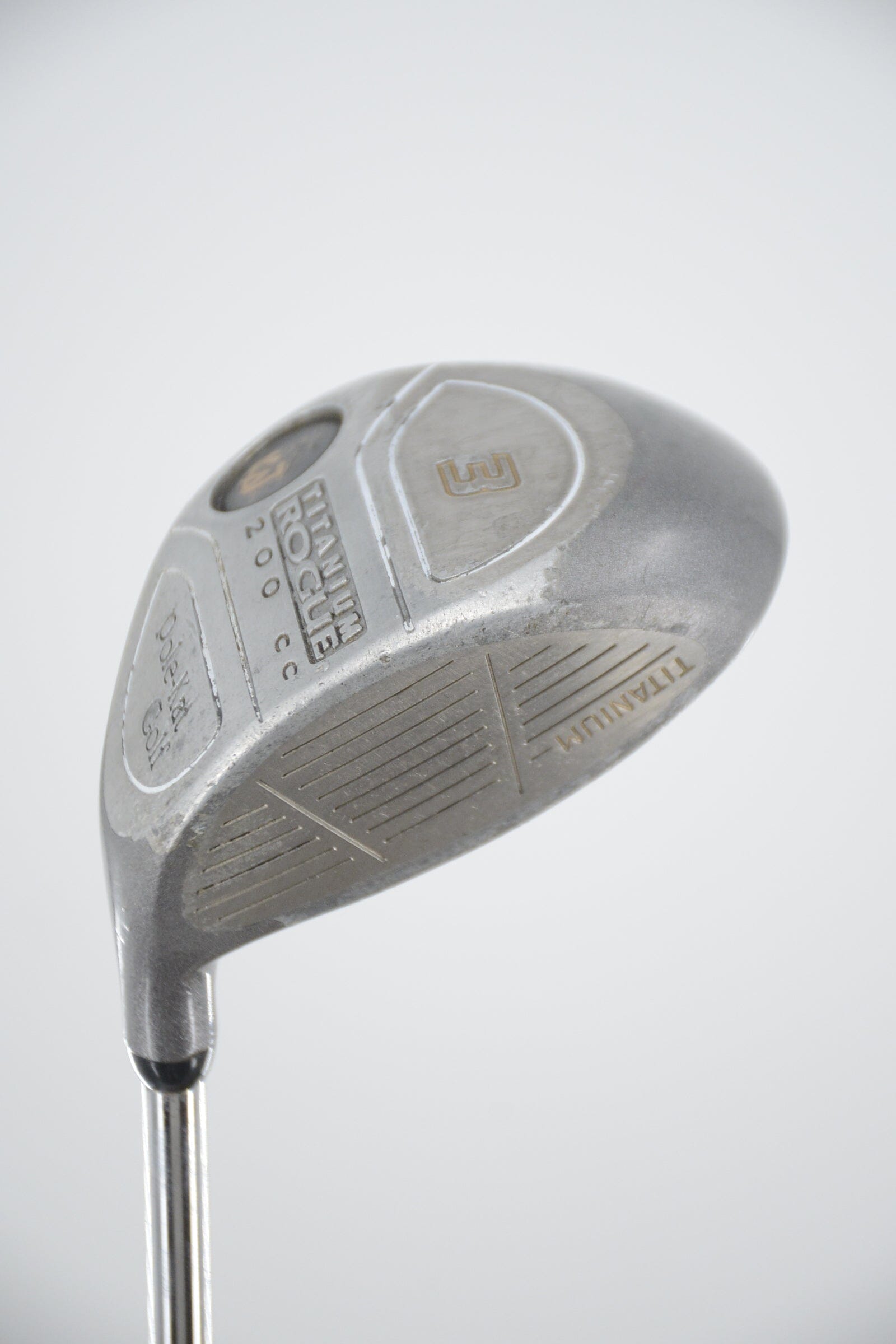 Pole-Kat Titanium Rogue 3 Wood S Flex 43" Golf Clubs GolfRoots 