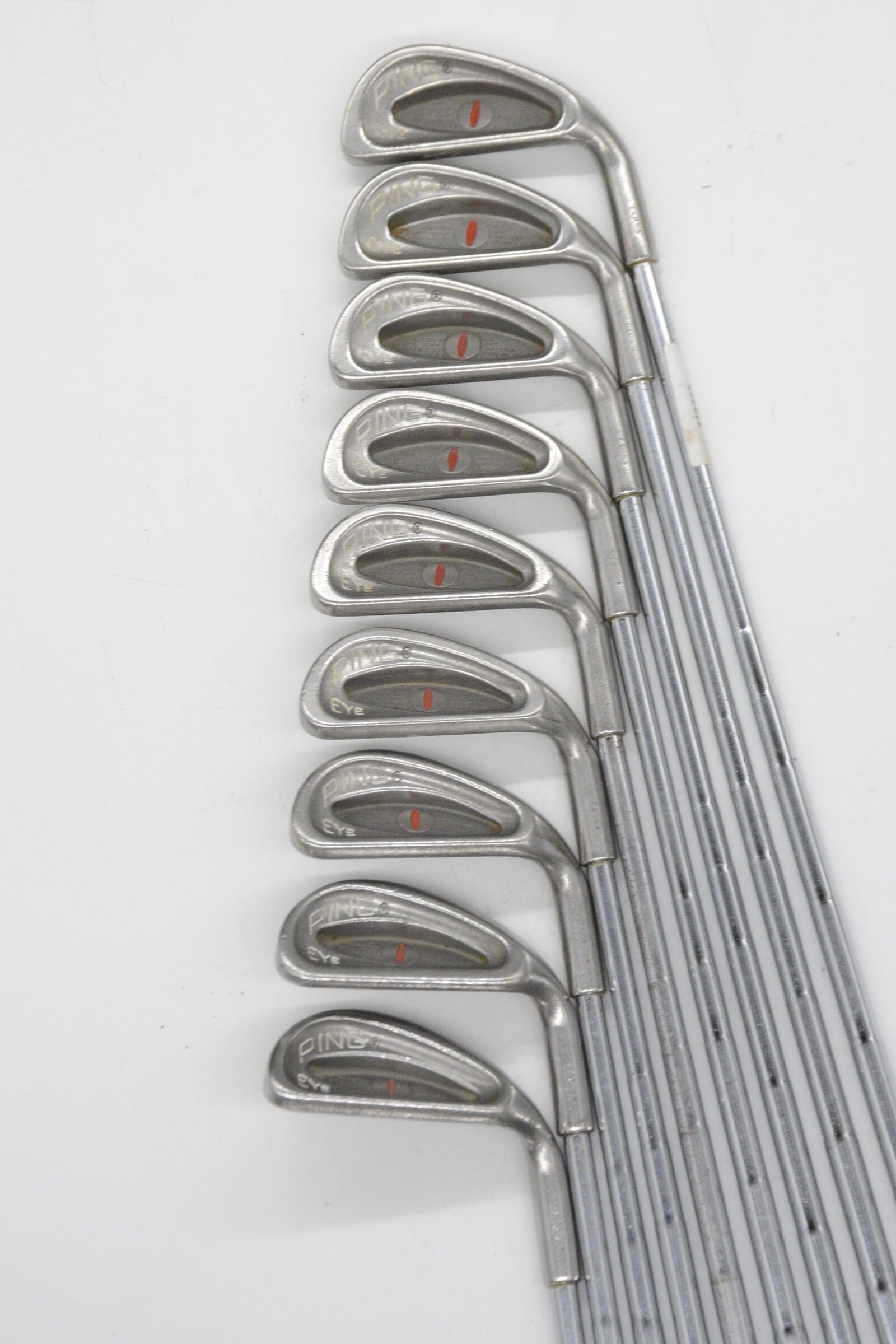 Ping Eye 3-PW, SW Iron Set S Flex -0.75" Golf Clubs GolfRoots 