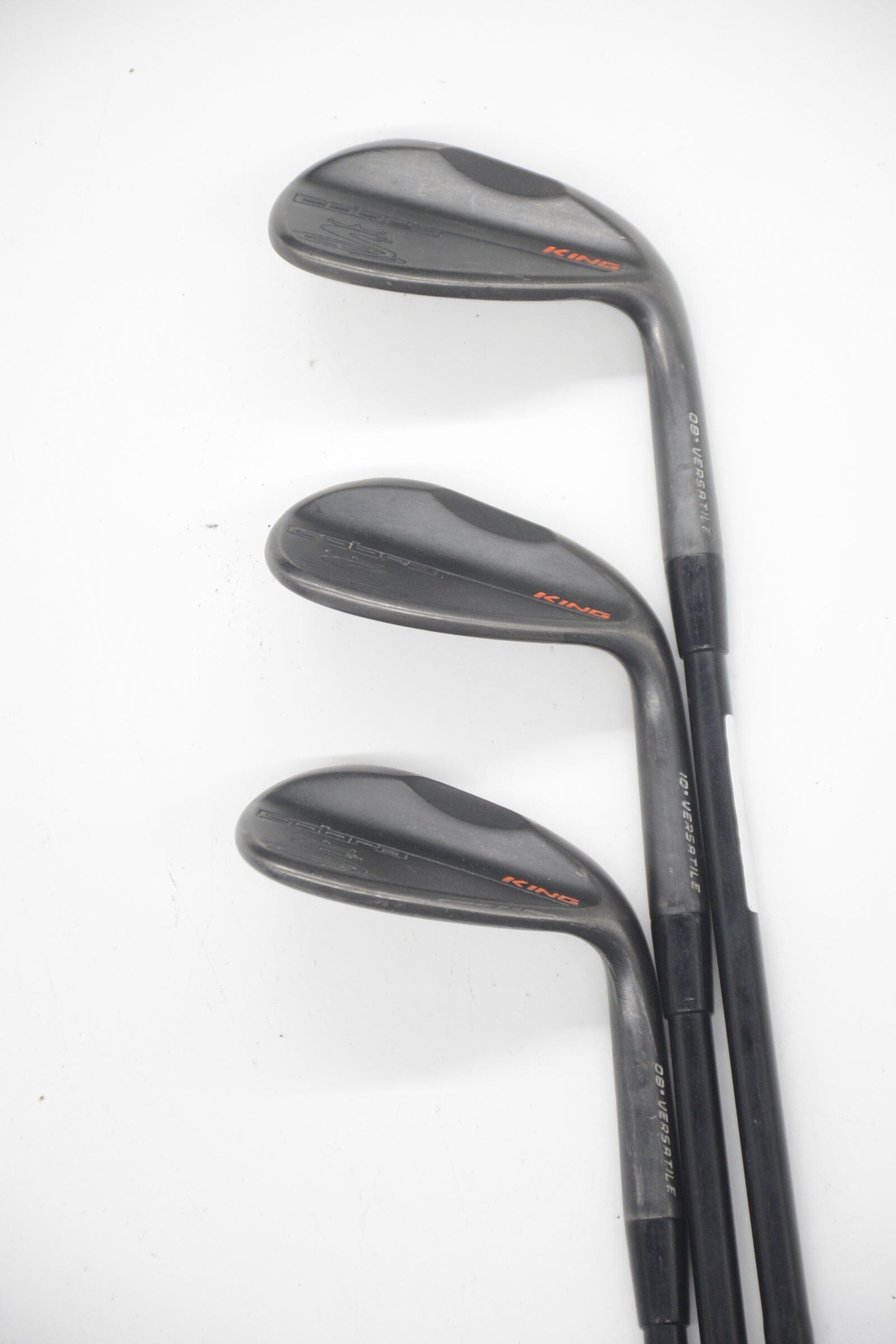 Cobra King Black 50, 54, 58 Degree Wedge Set S Flex