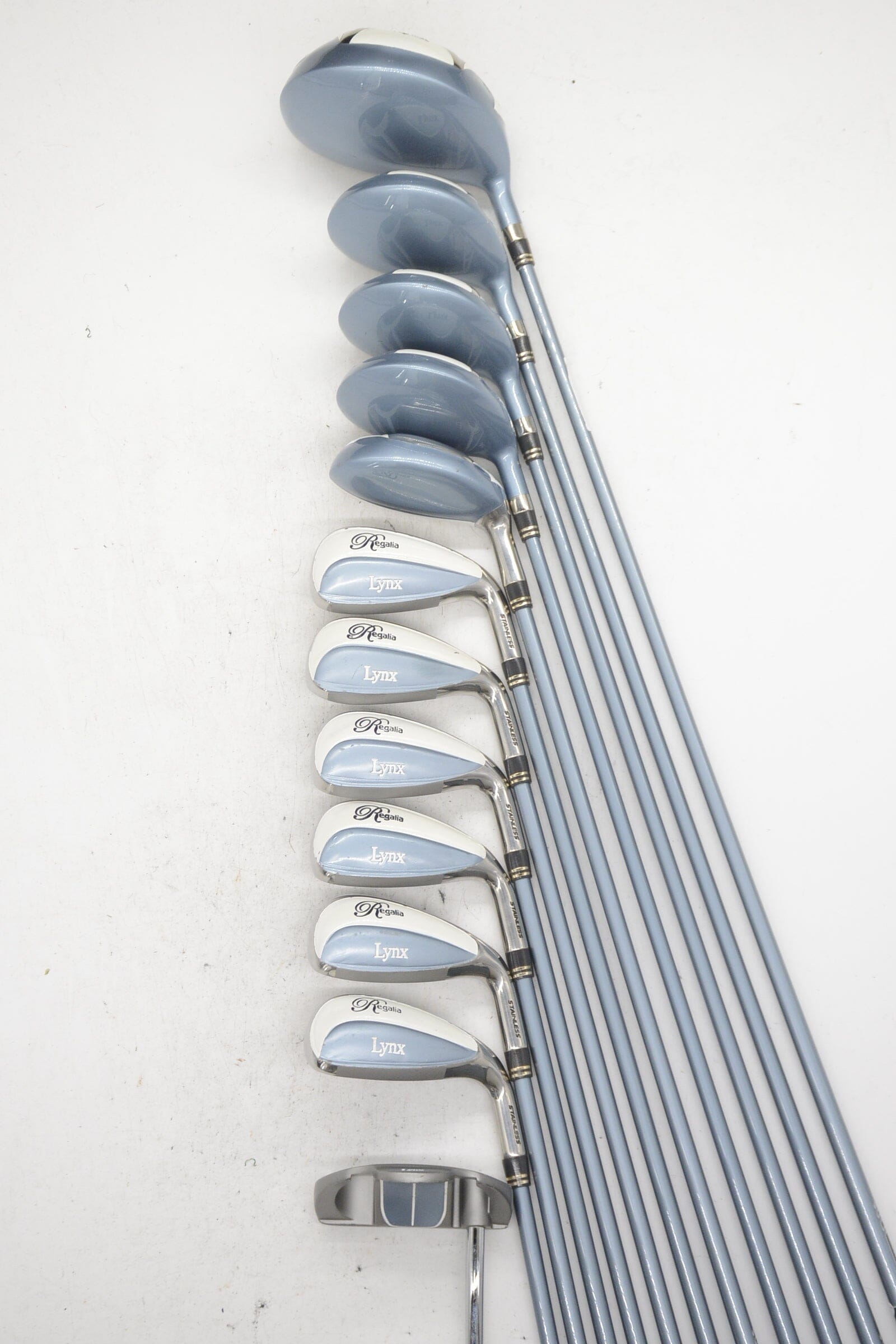 Women's Lynx Regalia Mixed Full Set W Flex Std Length Golf Clubs GolfRoots 