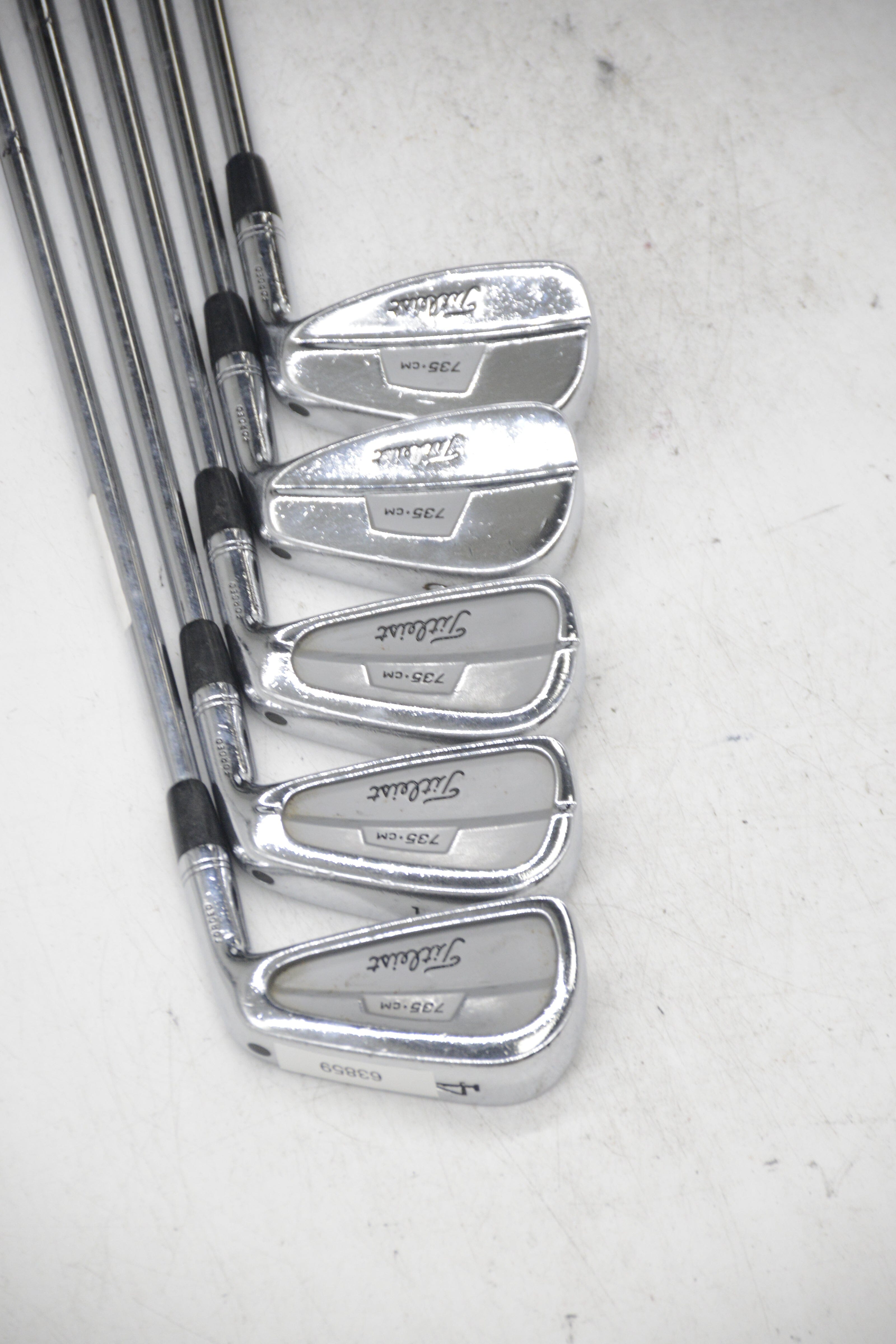 Titleist 735.CM Chrome 4-6, 8-9 Iron Set S Flex Std Length Golf Clubs GolfRoots 